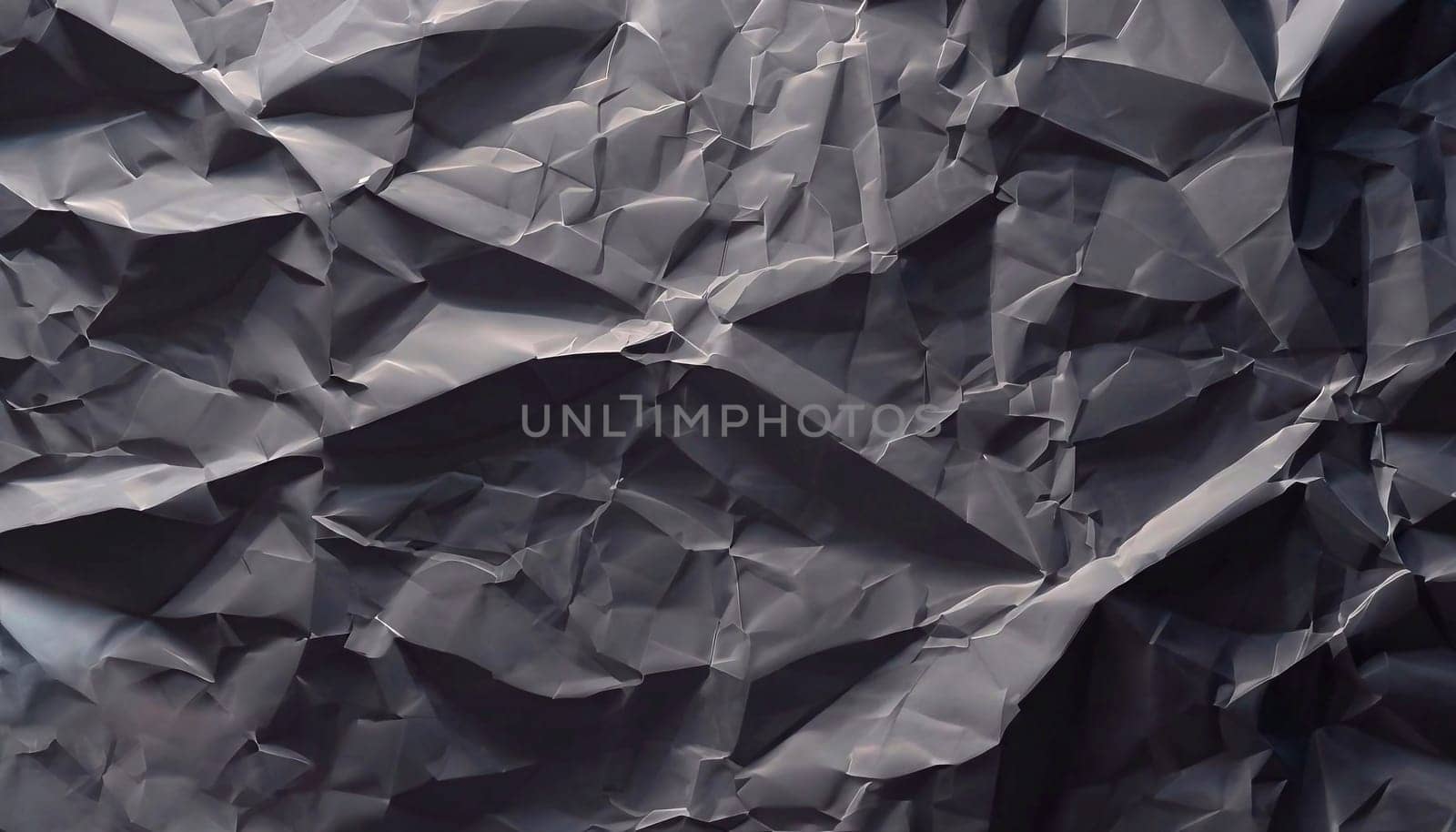 Blank white crumpled and creased paper poster texture background