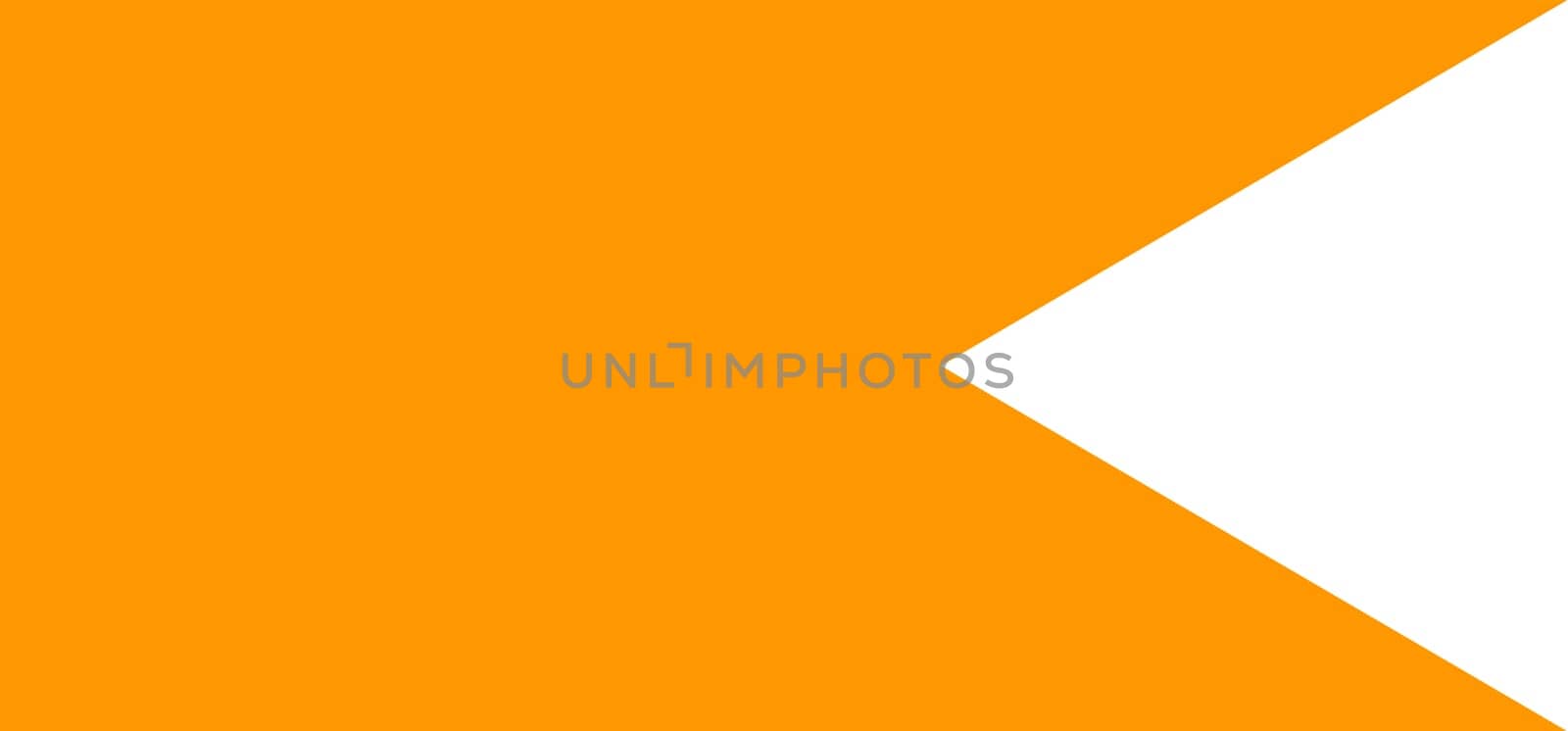 Maratha Empire (1674-1818) Flag Waving Vector Illustration on White Background. Indian Historical Flag. A Saffron Coloured Swallowtail Flag.