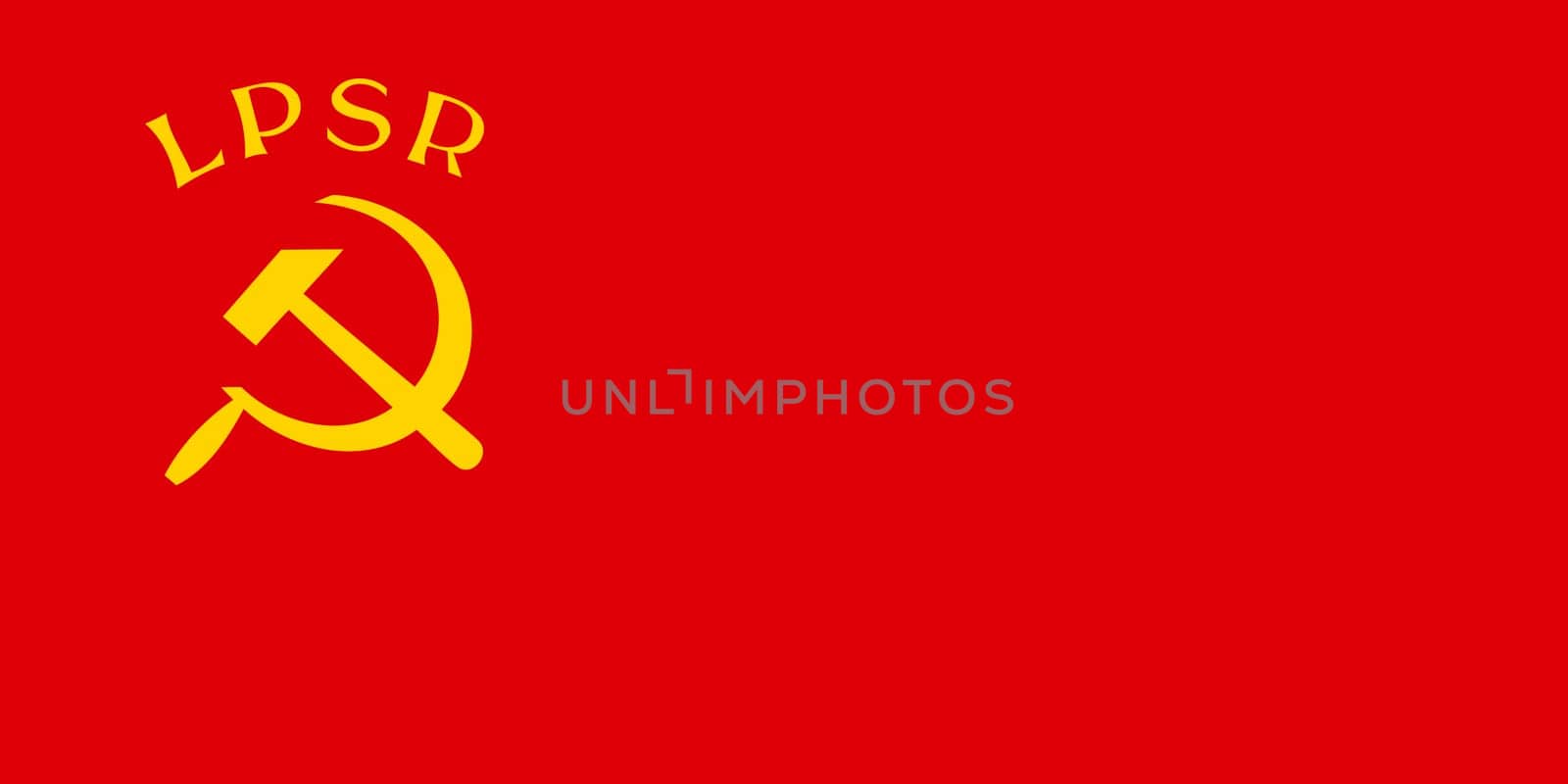 Vector Illustration of the Historical Timeline Flag of the Latvian Soviet Socialist Republic from 1940 to 1953