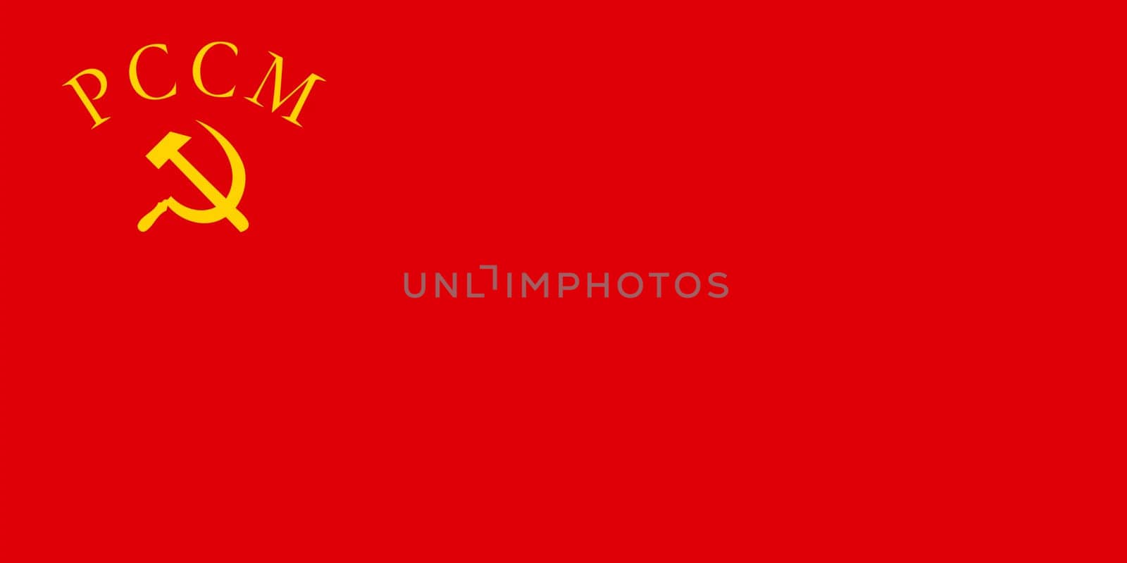 Vector Illustration of the Historical Timeline Flag of the Moldavian Soviet Socialist Republic from 1941 to 1952