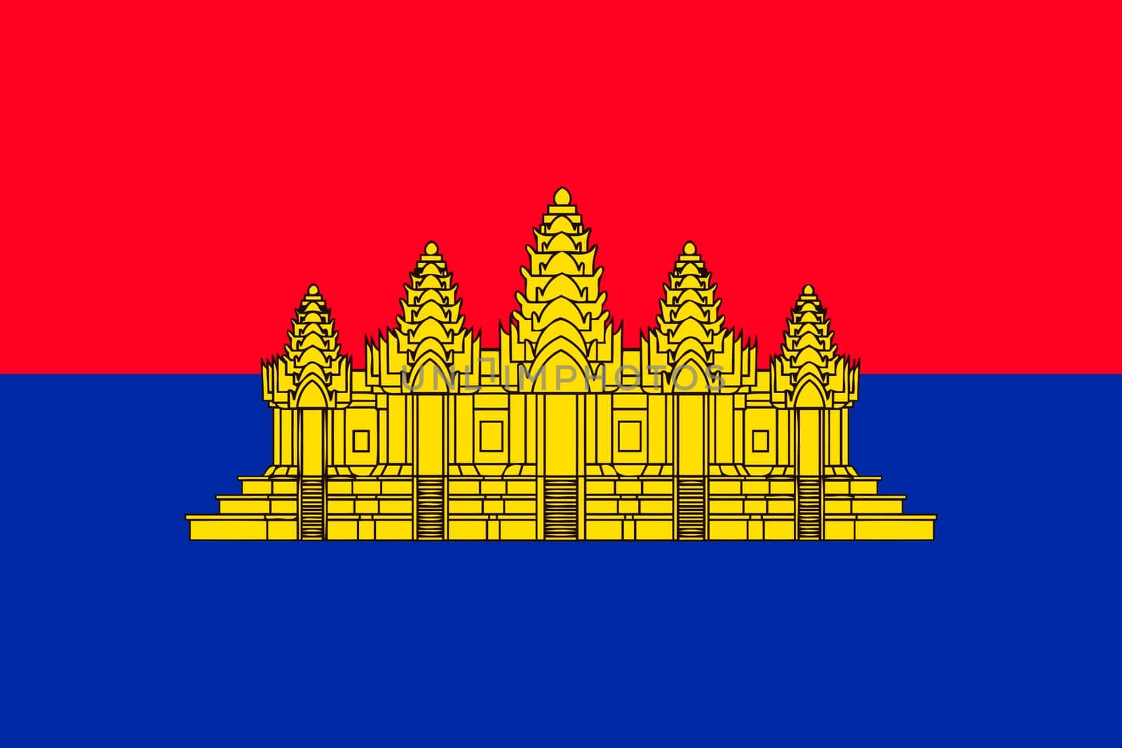 Vector Cambodia flag, Cambodia flag illustration, Cambodia flag picture, Cambodia flag image