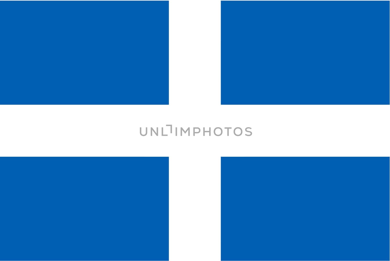 Vector Illustration of the Historical Timeline Flag of Greece from 1822 to 1978