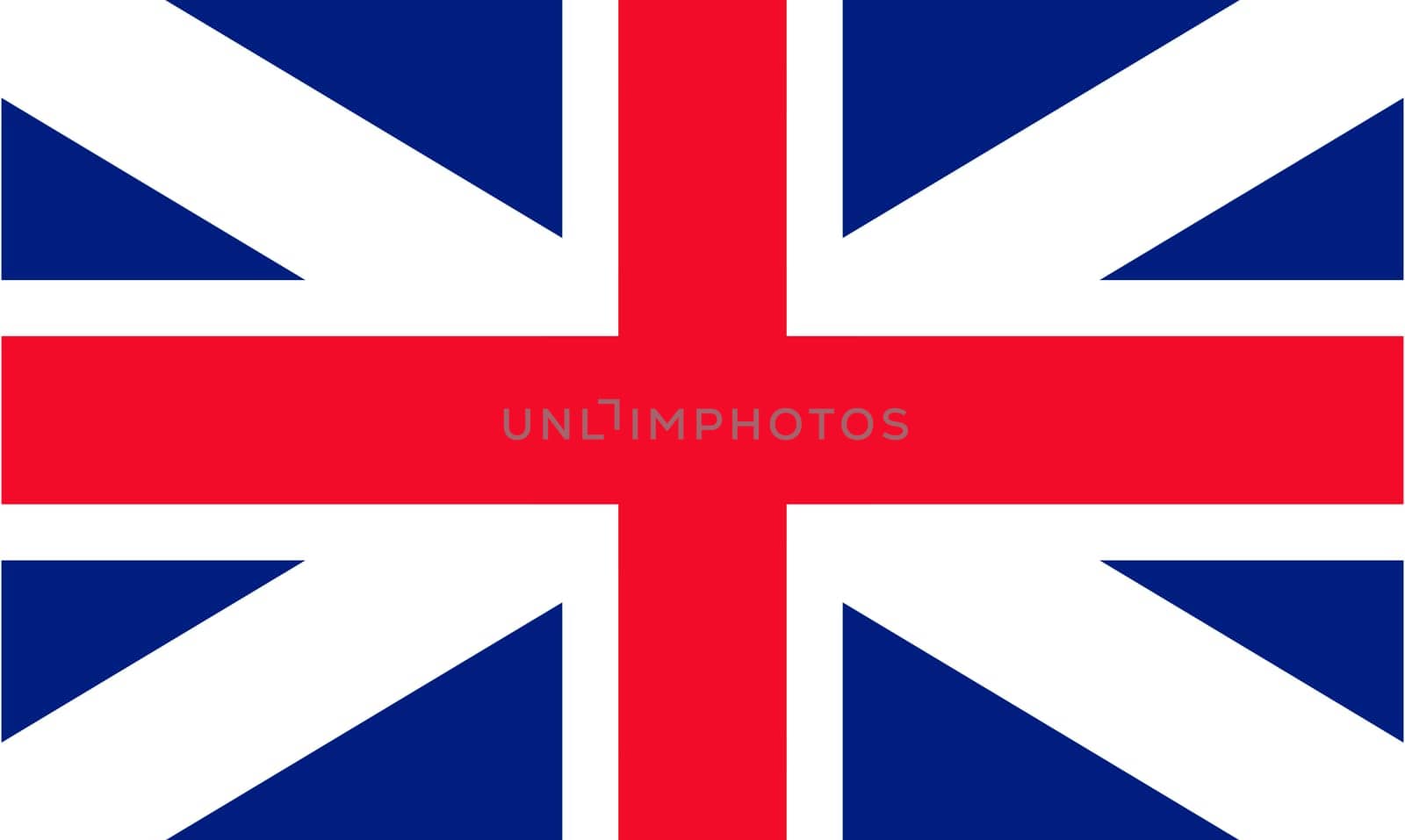 Vector Illustration of the Historical Timeline Flag of Great Britain from 1707 to 1800