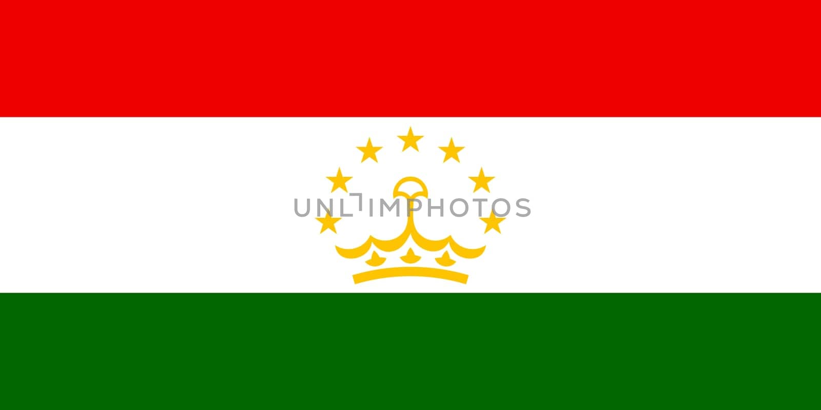 tajikistan flag vector