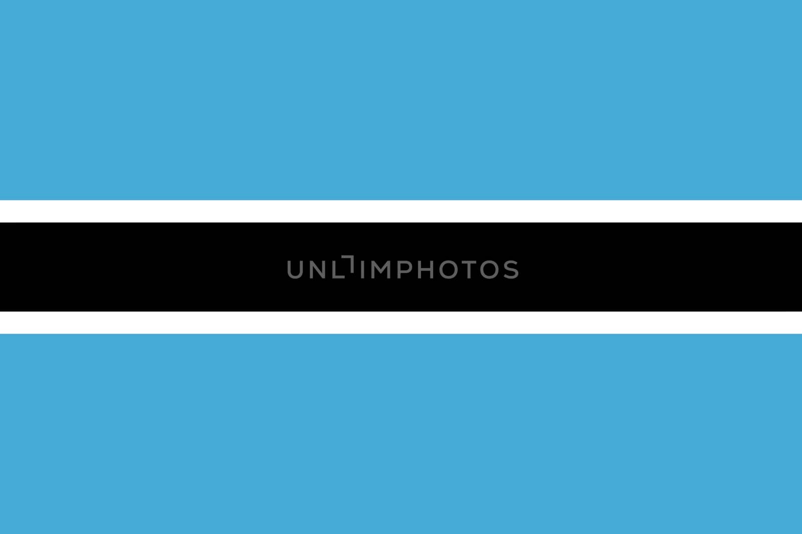 flag of botswana