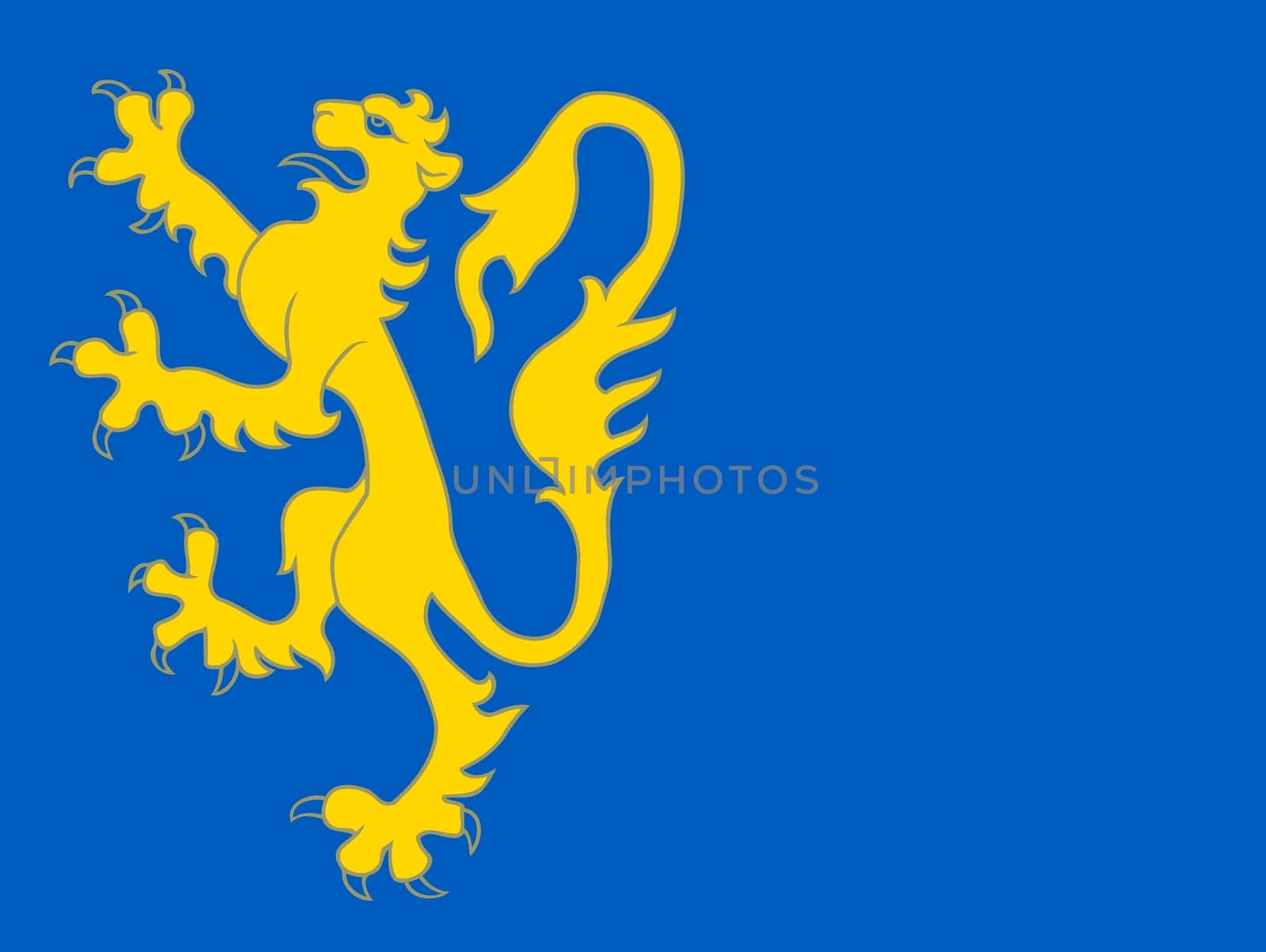 Ukraine waving flag vector editable