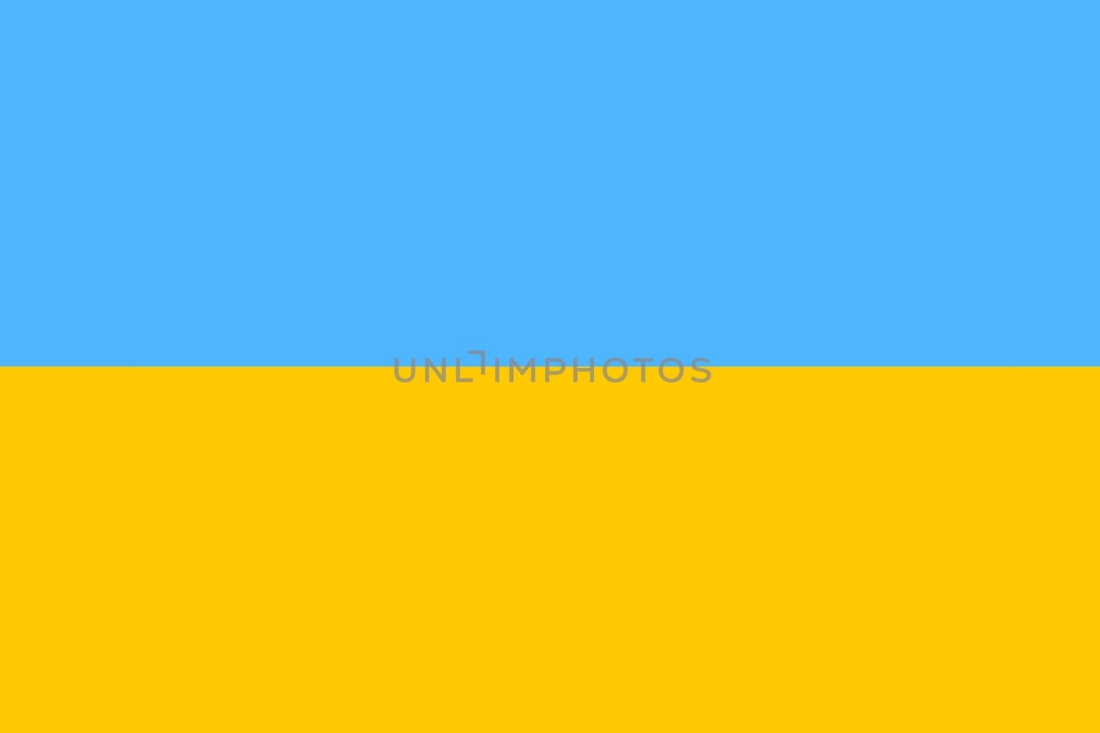 Flag of Ukraine. Vector illustration. The color of the original.