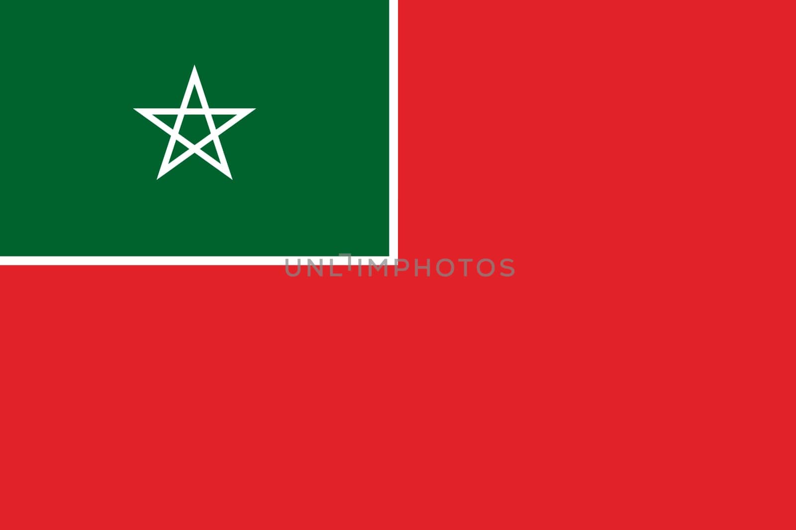 Merchant flag of Spanish Morocco