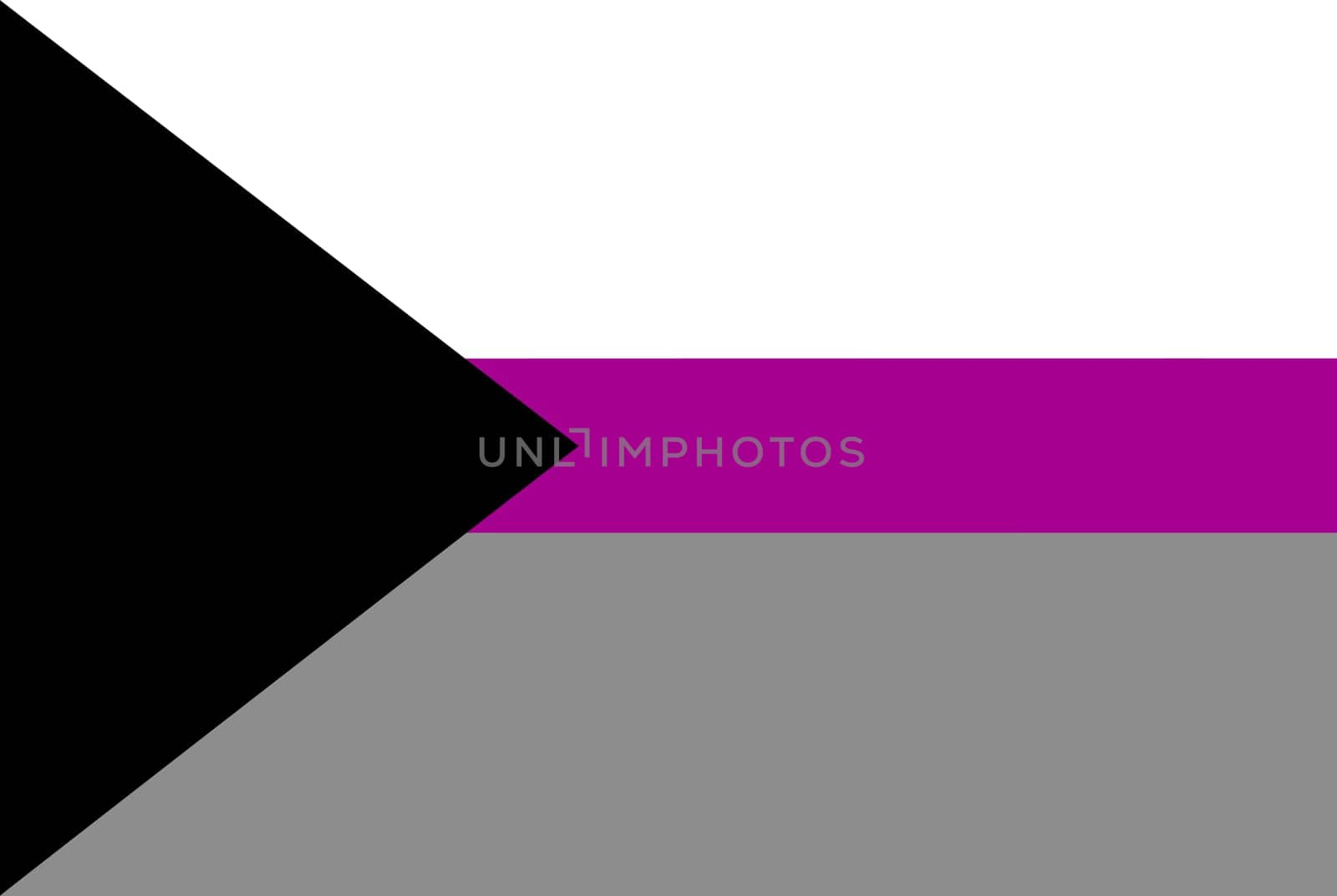 LGBT demisexual flag. demisexual flag emblem graphic element Illustration template design
