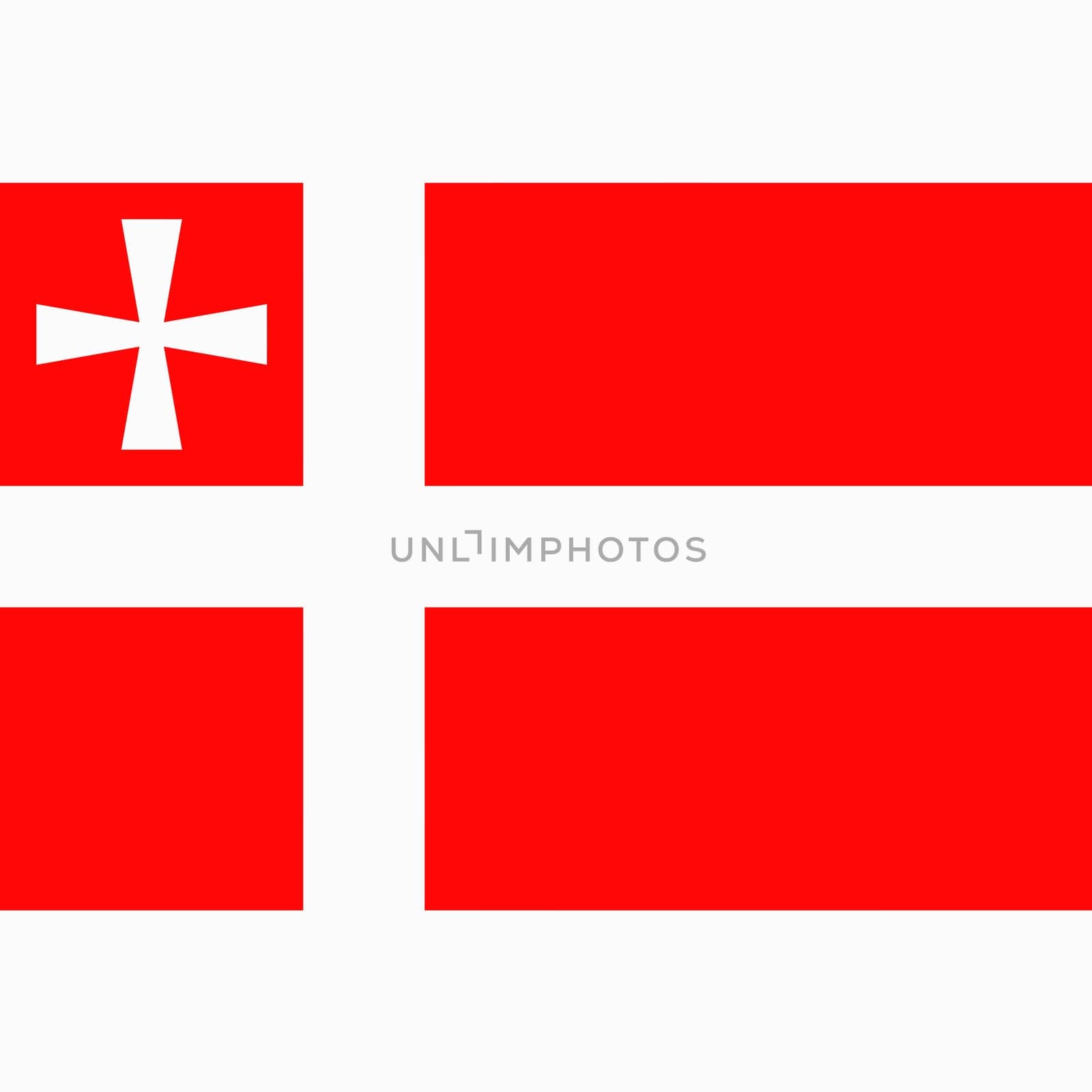 Vector image flag of Volyn region in Ukraine