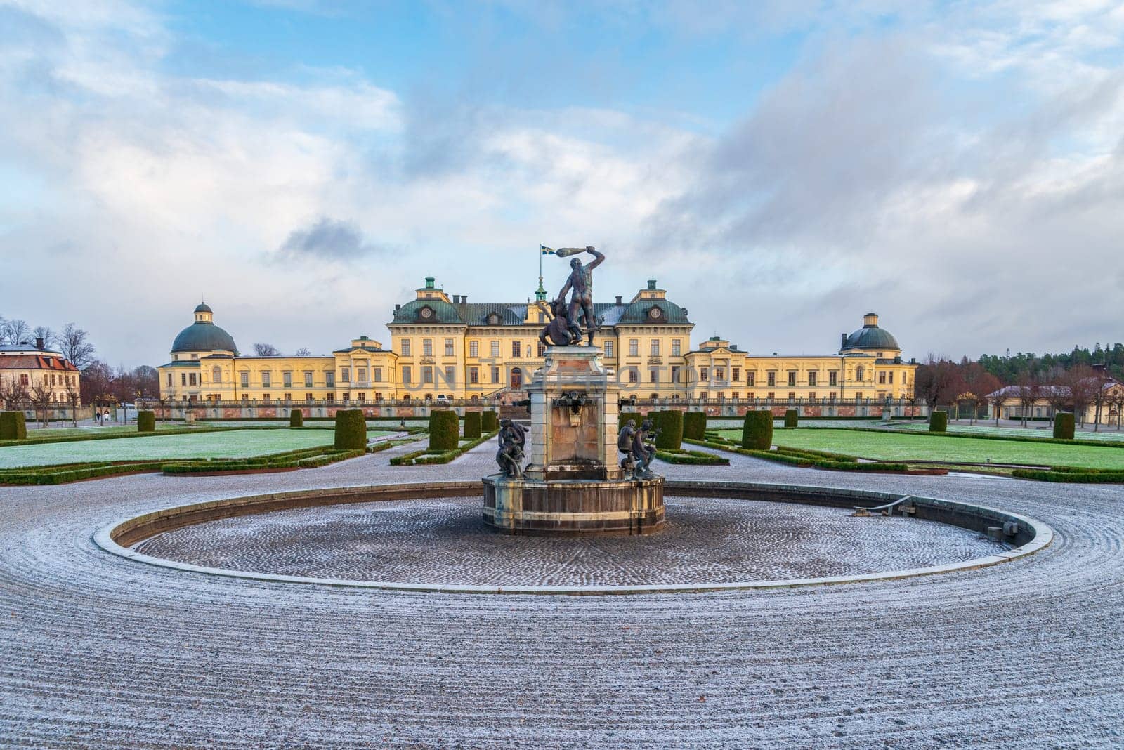 Drottningholm Palace is on UNESCO's World Heritage list. It is the most well-preserved royal castle built in the 1600s in Sweden