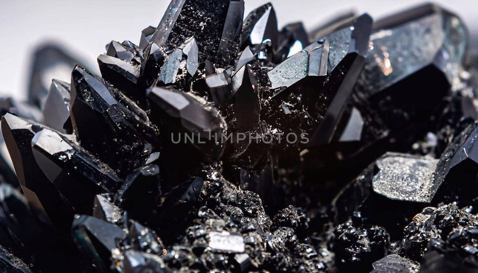 abstract faceted crystallized background