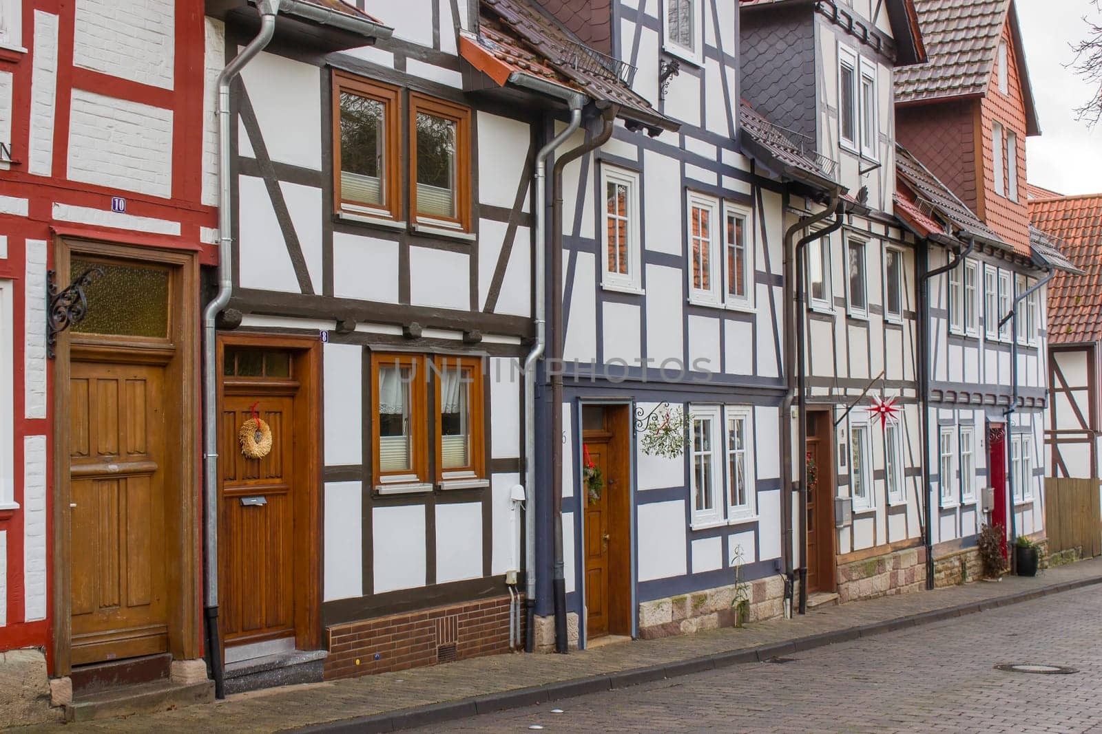 The Town of Bad Sooden-Allendorf in the Werra Valley in Germany, Hessen