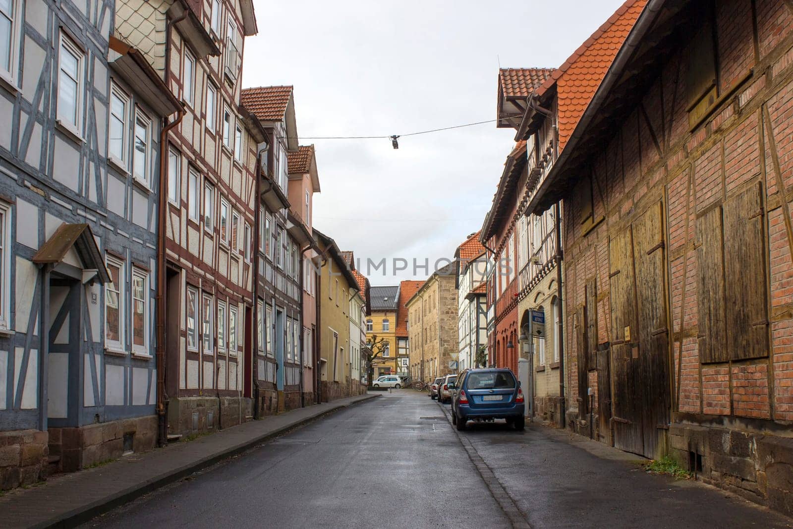 The Town of Witzenhausen in the Werra Valley in Germany, Hessen