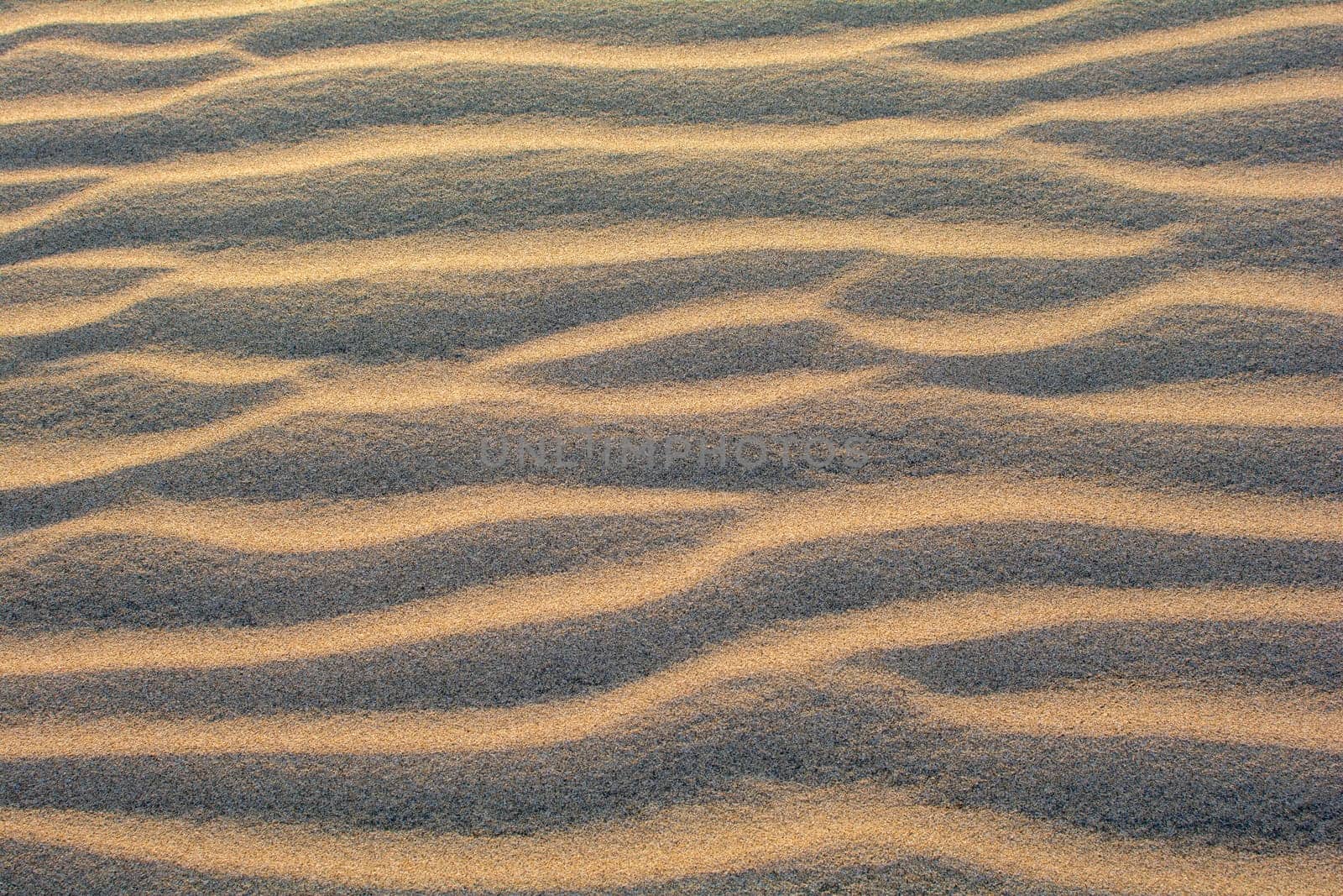 Landscape with sand pattern
