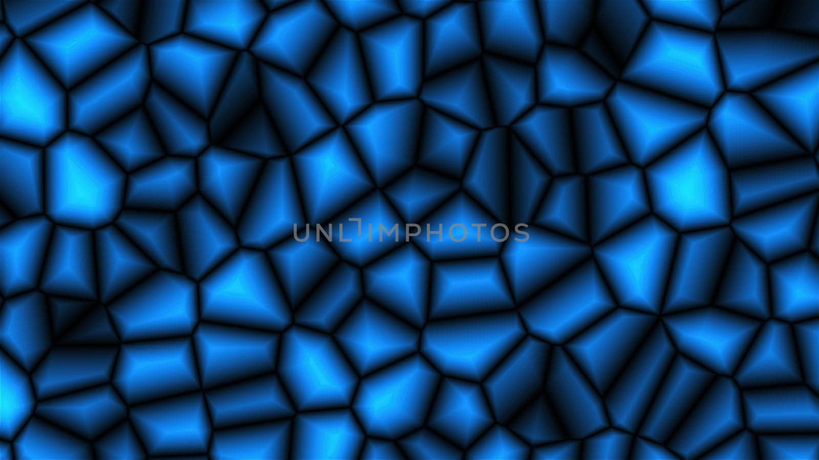 Abstract cell pattern. Computer generated 3d render