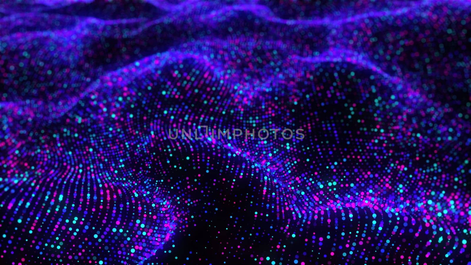 Abstract particle waves. Computer generated 3d render,Abstract particle waves. Computer generated 3d render