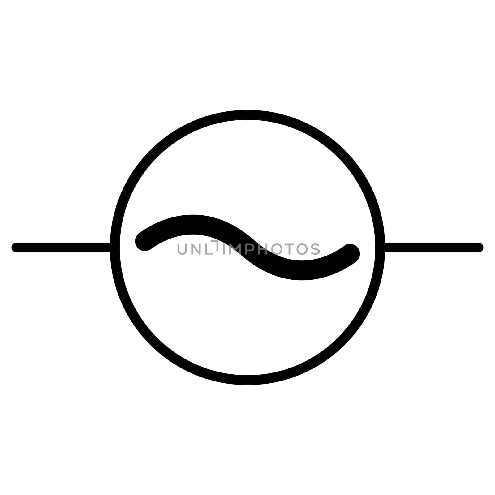 Generator icon alternating current source alternative power source of electricity