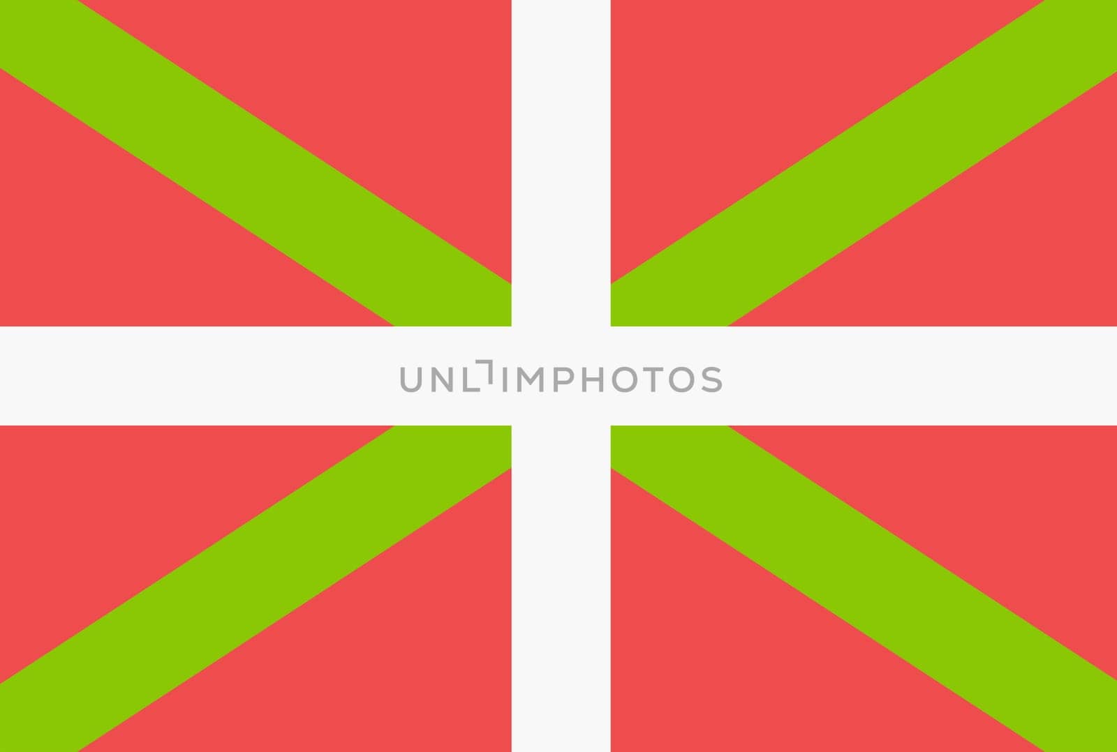 flag of Basque Country. National Basque flag. autonomous community. Basque national flag. Illustration of national symbol. State symbol
