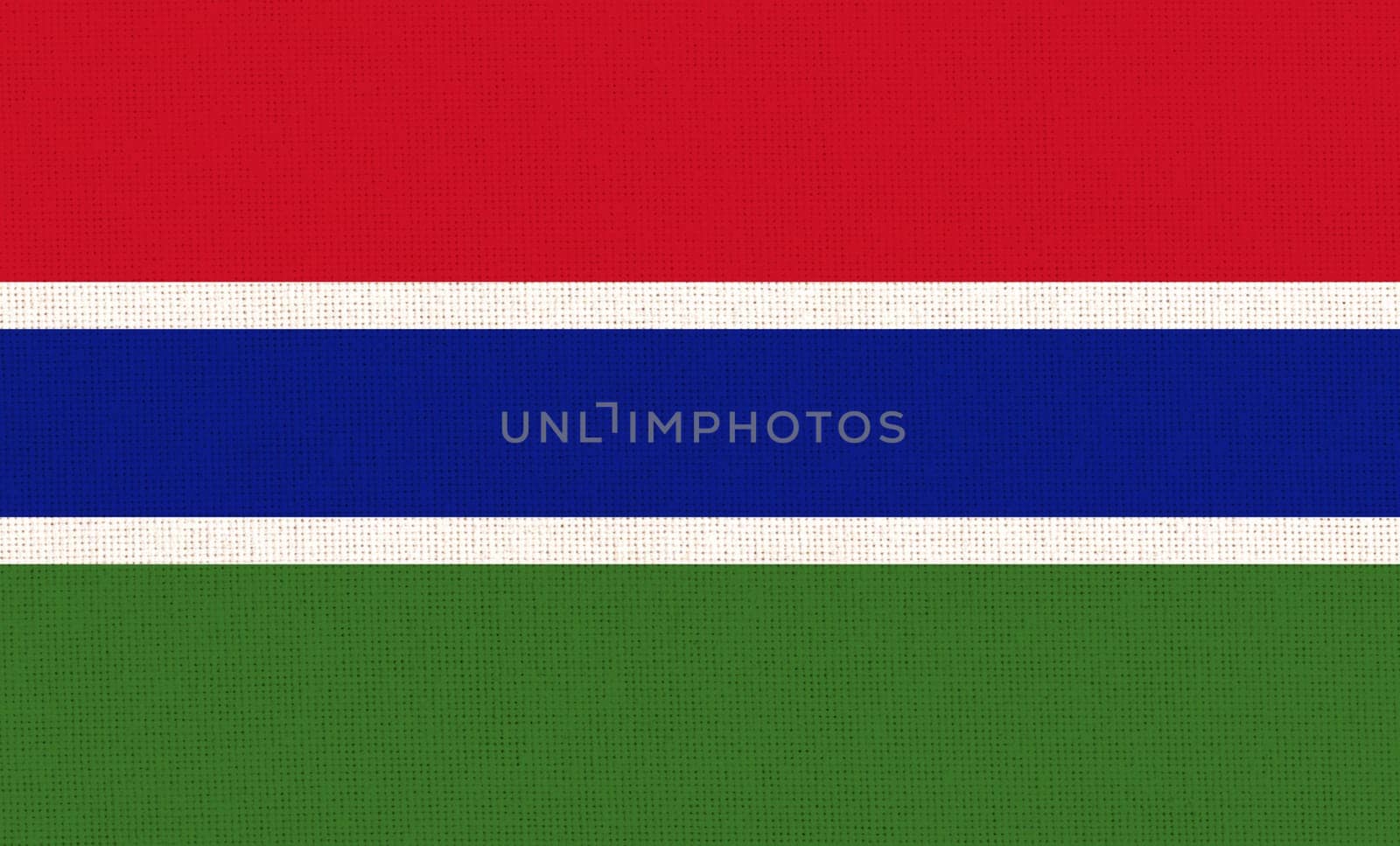 flag of Gambia. National Gambian flag. Gambian national flag. Republic of Gambia. African country