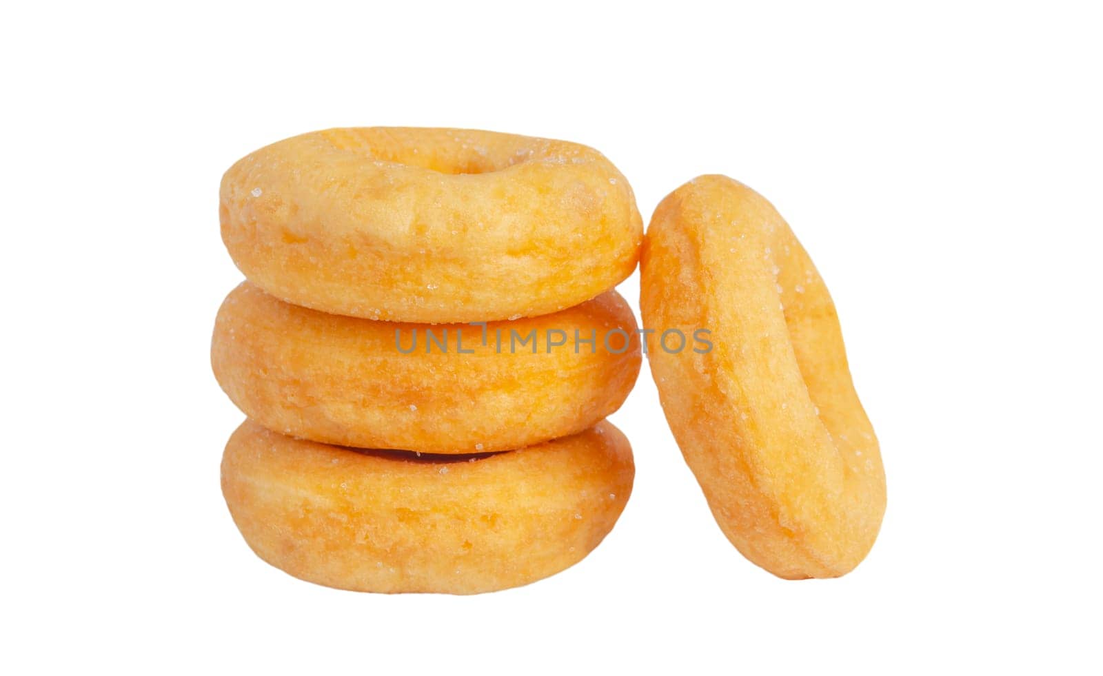 Donuts cake bakery junk food unhealthy isolated on white background