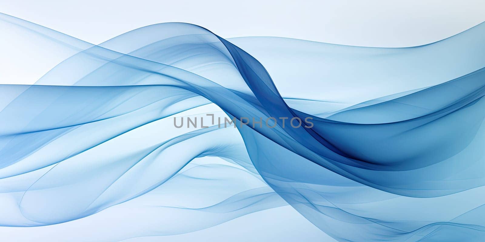 Abstract blue wave background, design elelement