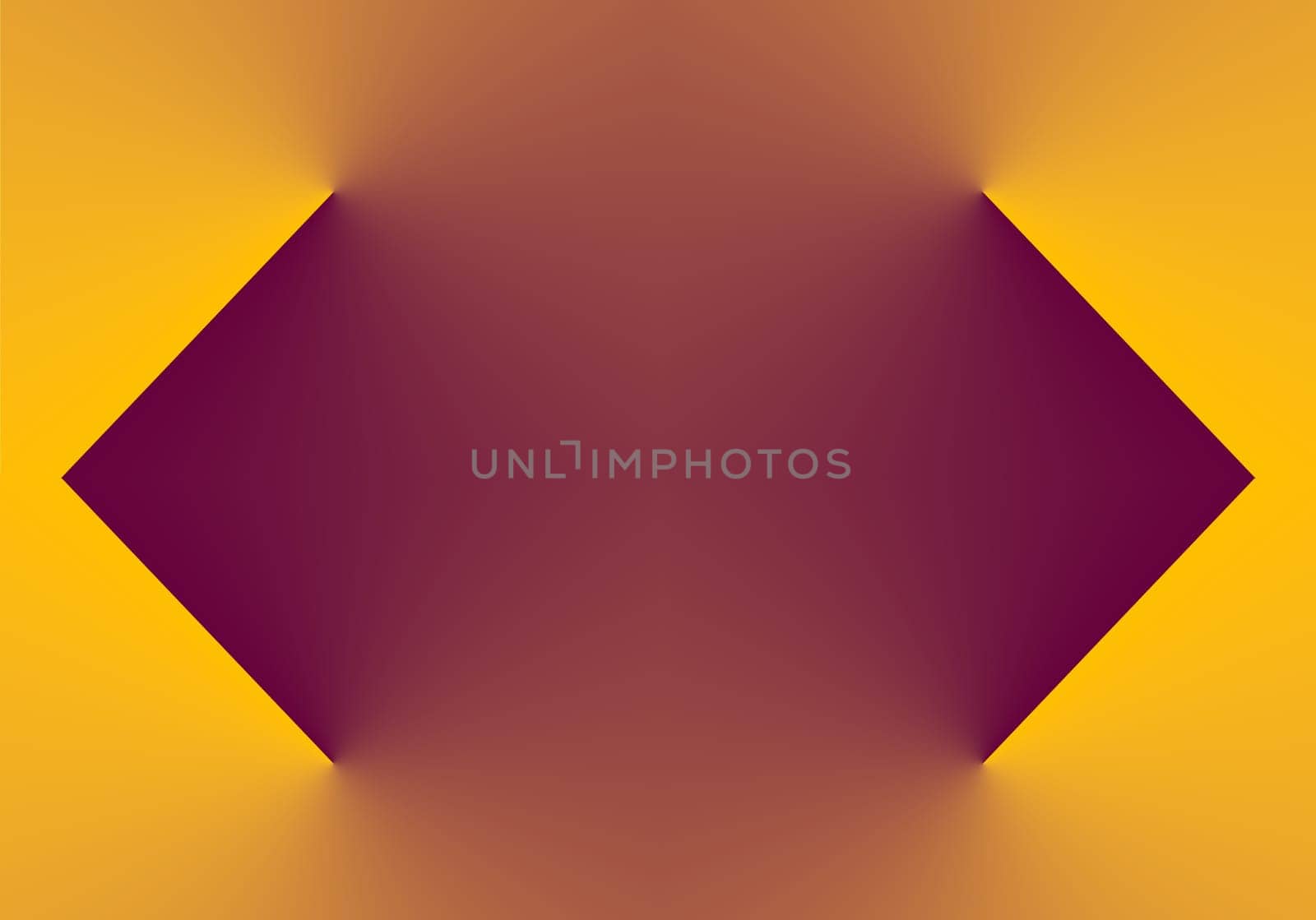 Abstract yellow background with gradient and smooth transitions, smooth lines