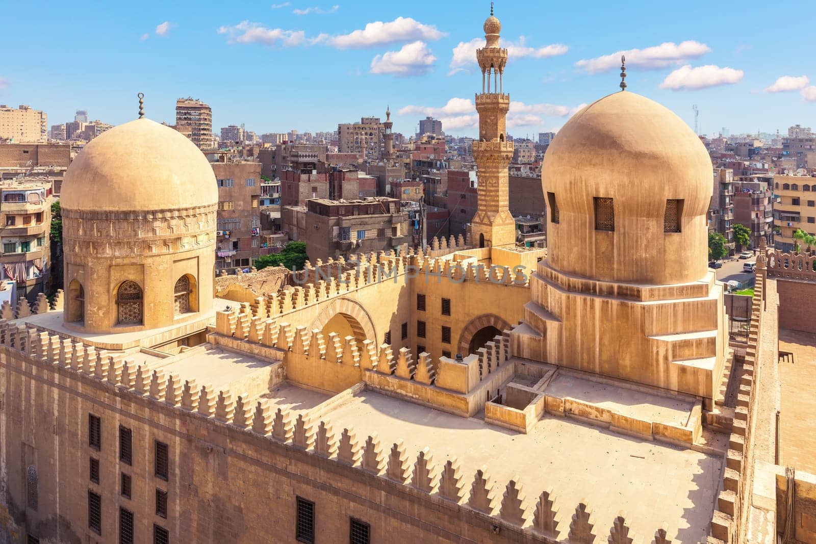 Museum of Egyptian Architecture in the complex of the Mosque of Ibn Tulun, place of visit in Cairo, Egypt.