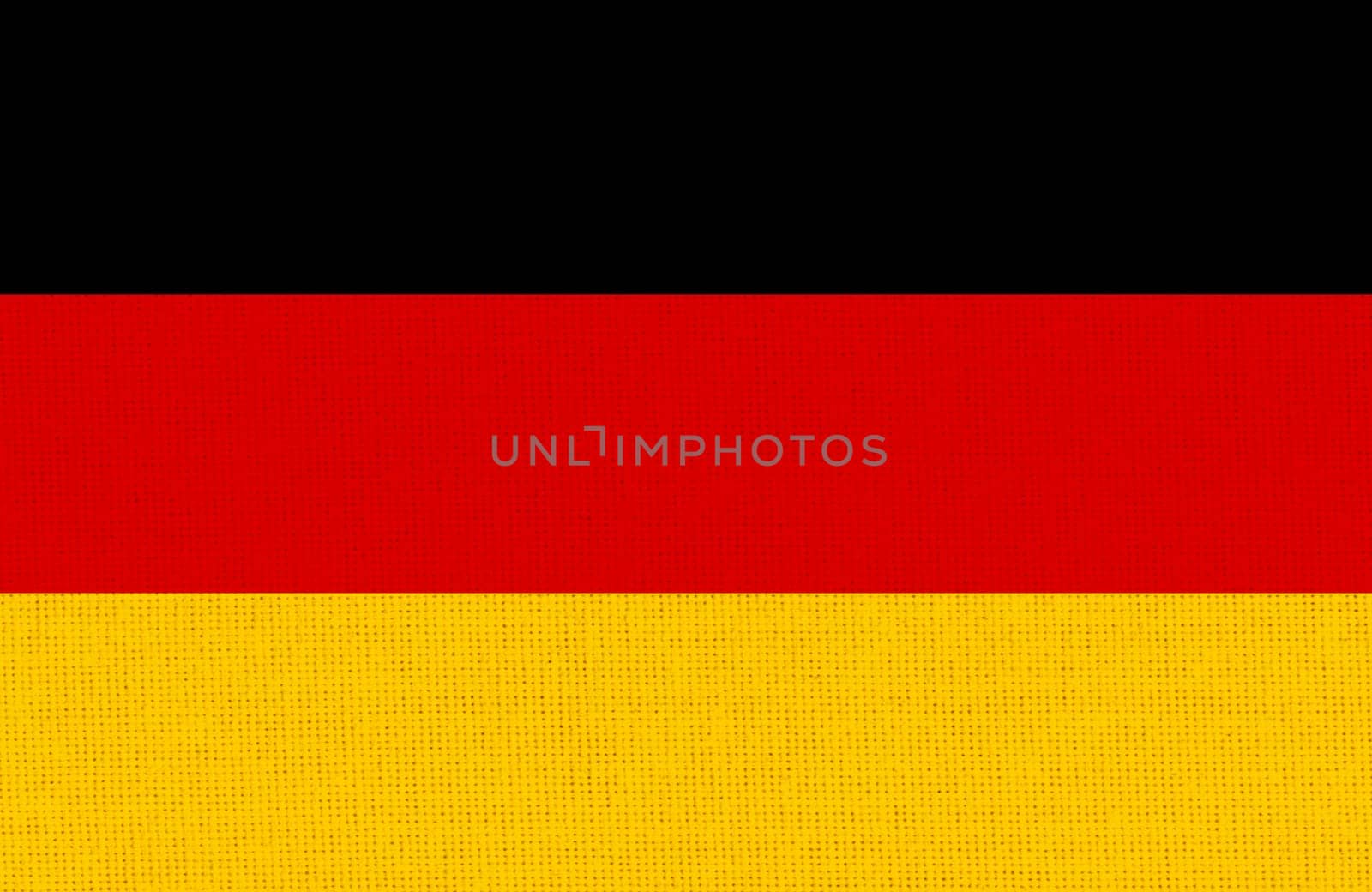 flag of Germany. National German flag on fabric surface. German national flag on textured background. Fabric Texture. European country