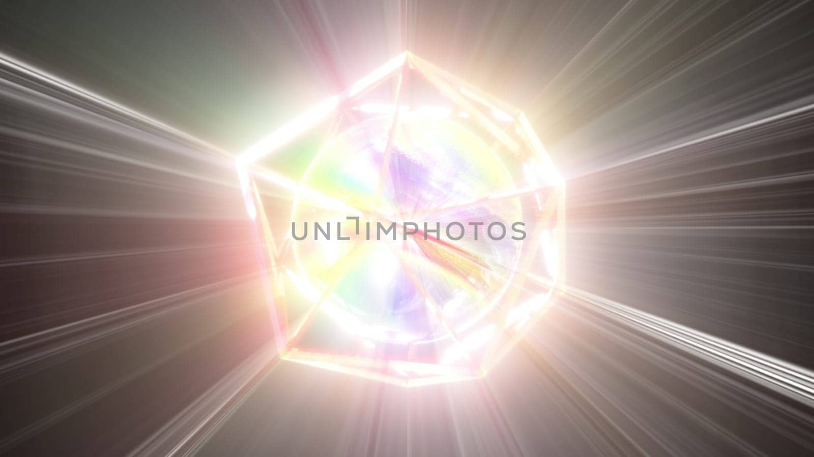 Shine 3d object. Computer generated 3d render