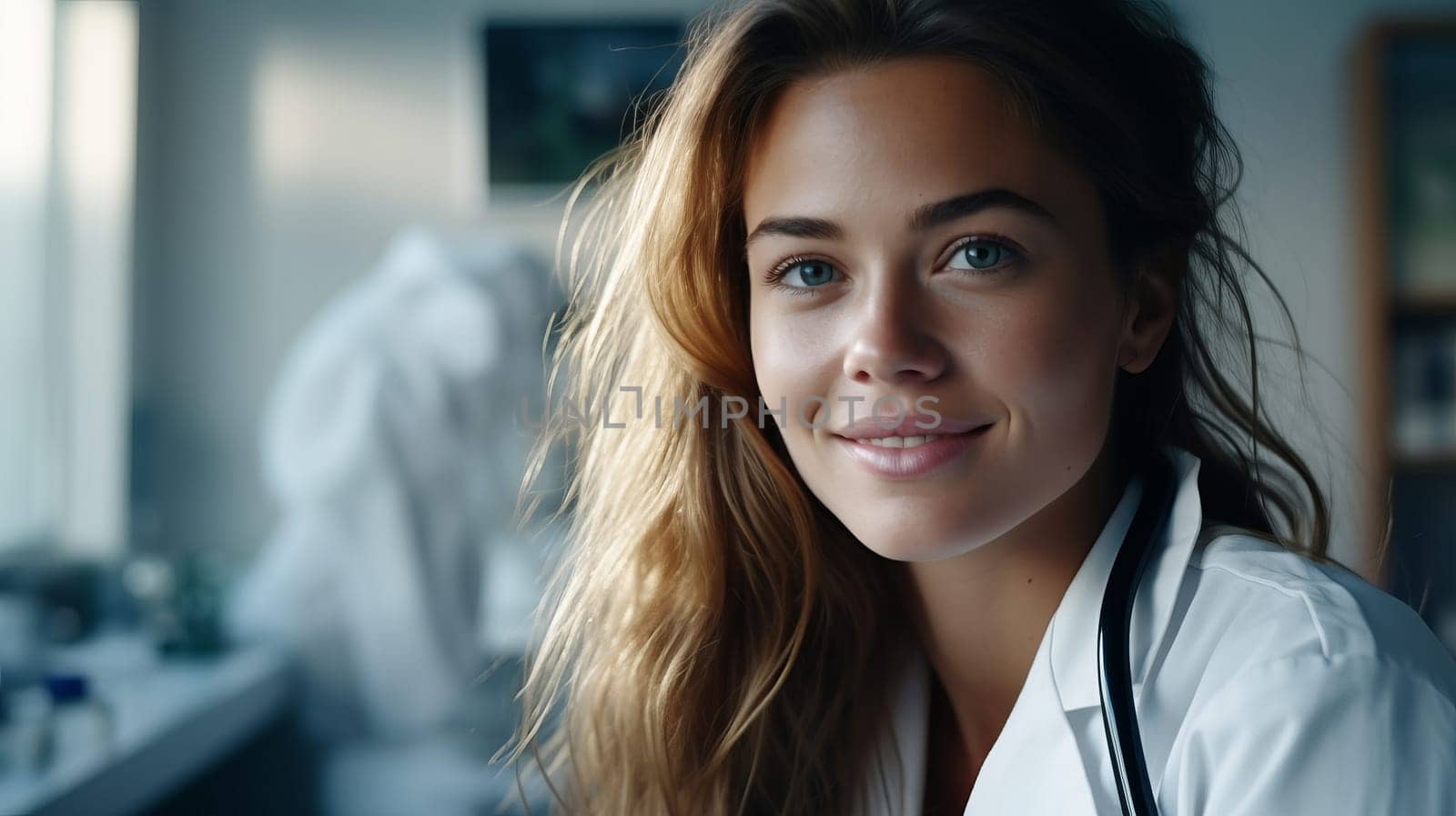 Attractive female doctor