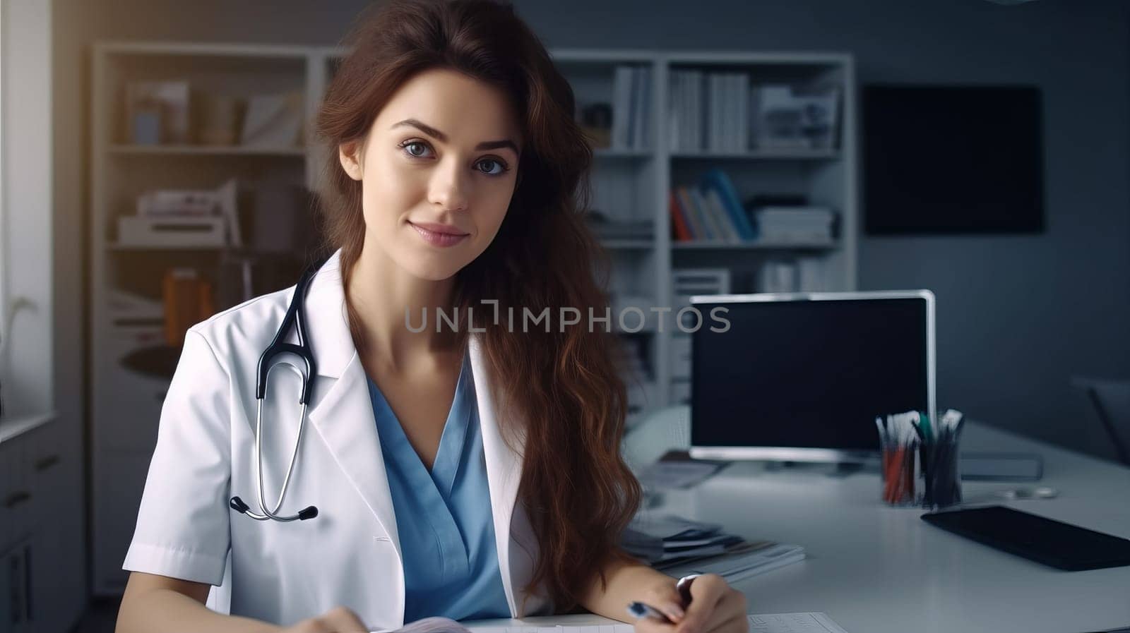 Attractive female doctor