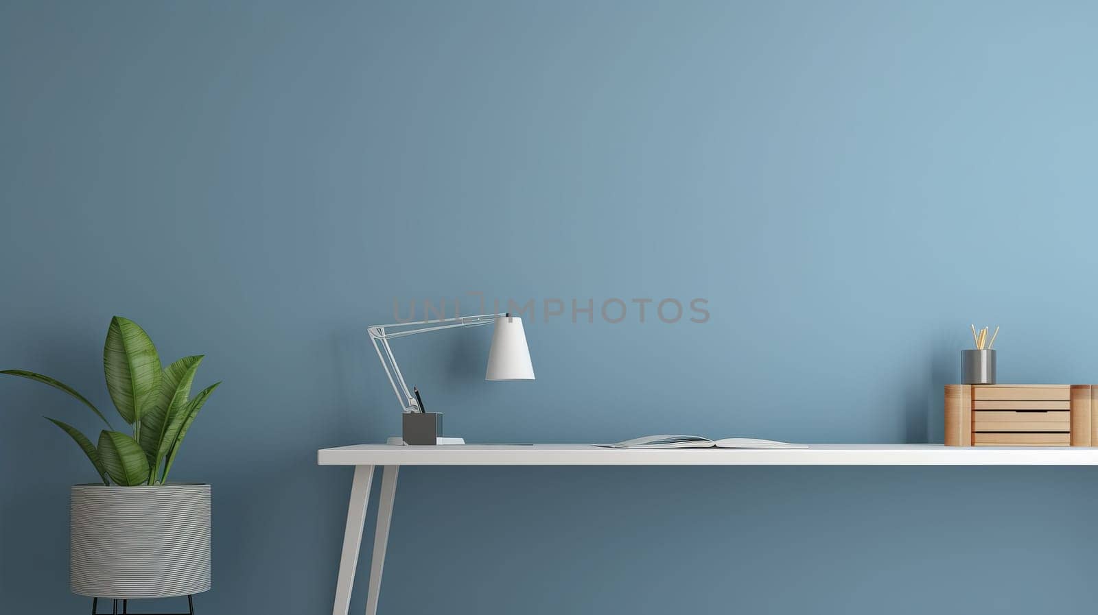 Office desk copyspace