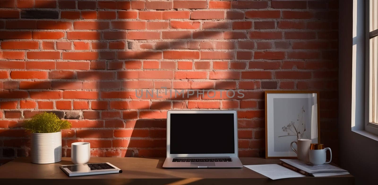 Office desk copyspace