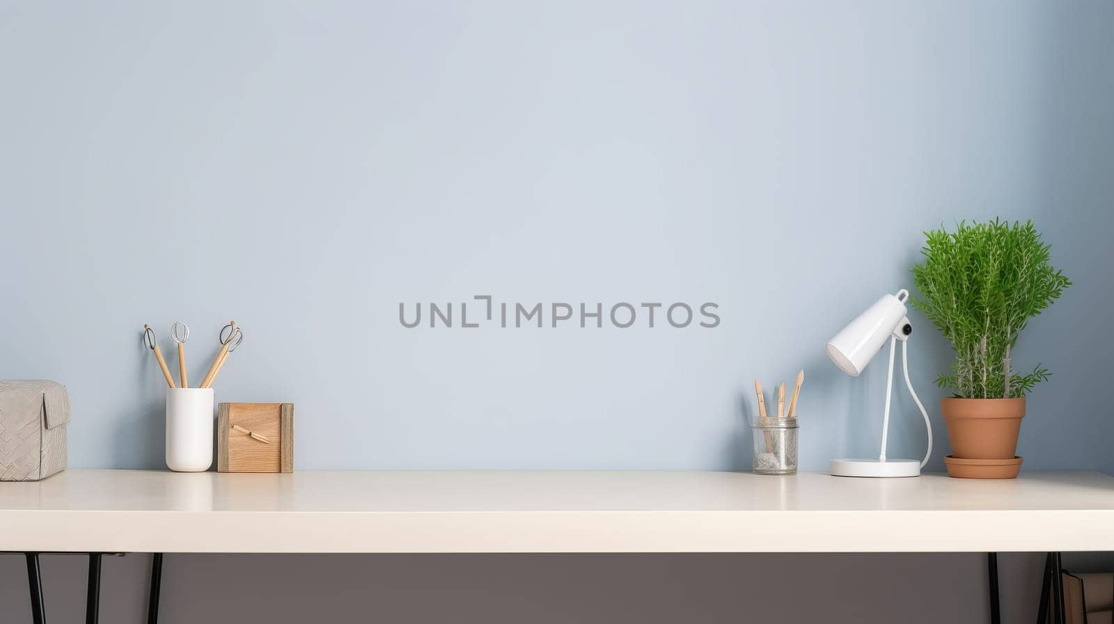 Office desk copyspace