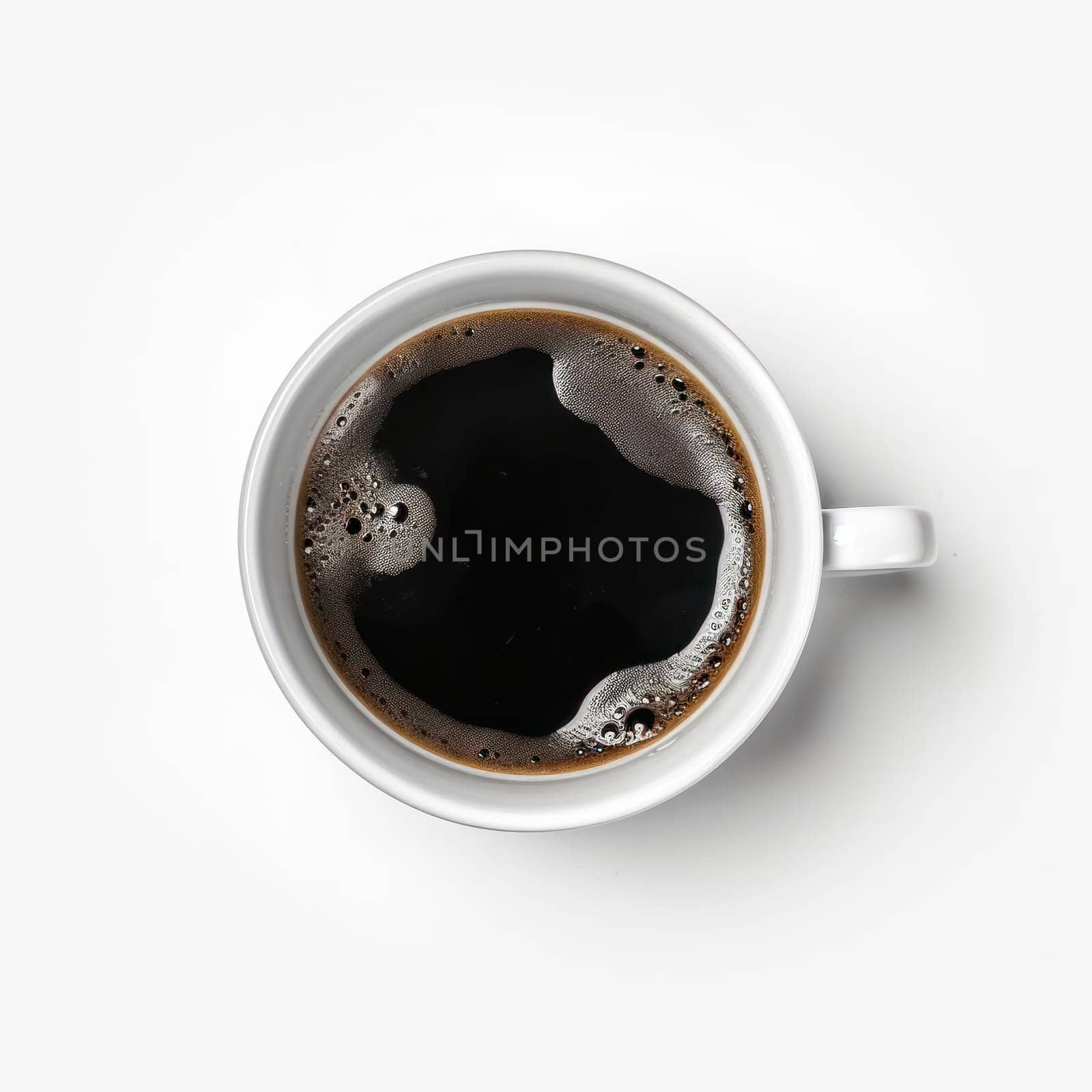 Hot cup of coffee with saucer on a white background, inviting aroma and creamy foam. Perfect for a morning wake-up call. AI Generative