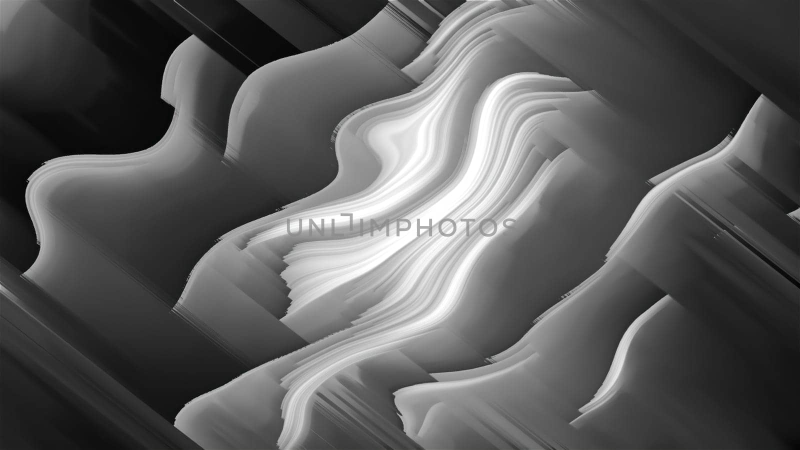Abstract gray noise. Computer generated 3d render