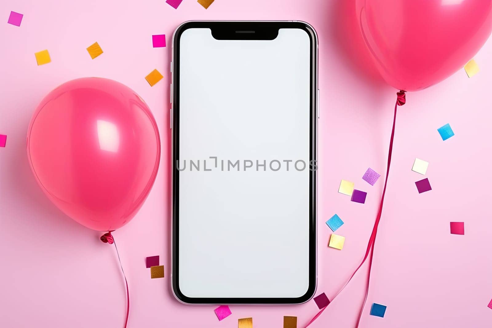 smartphone mockup white screen. mobile phone on Kitchen Background. device UI UX mockup. phone different angles views.