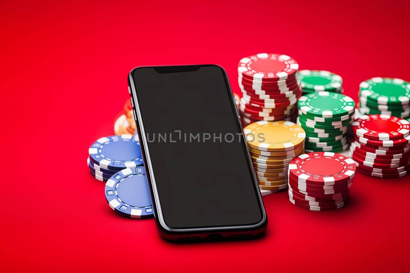 smartphone mockup white screen. mobile phone on Kitchen Background. device UI UX mockup. phone different angles views.