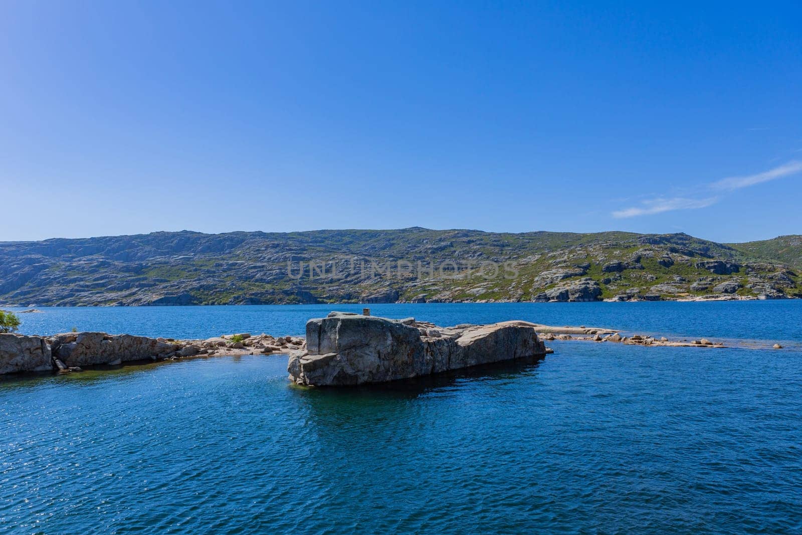 Lagoa Comprida (Long Lake) is the largest lake of Serra da Estrela Natural park, Portugal.