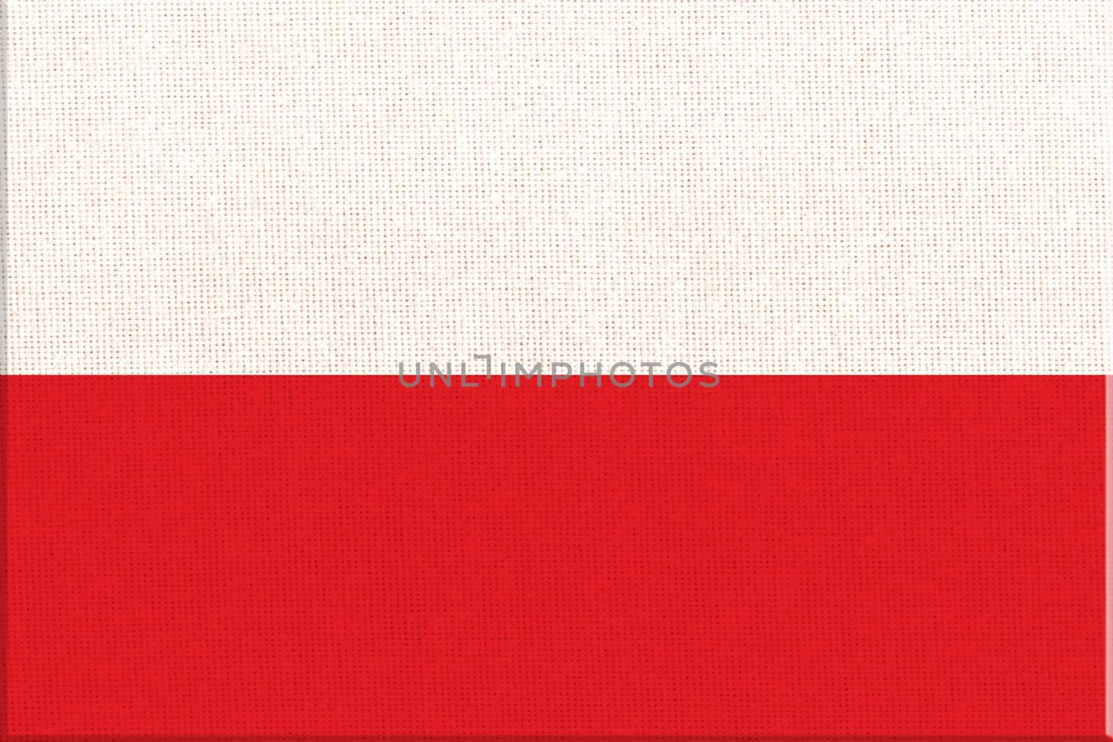 flag of Indonesia. National Indonesian flag on fabric surface. Indonesian national flag on textured background. Fabric texture. Asian country. State symbol of Indonesia