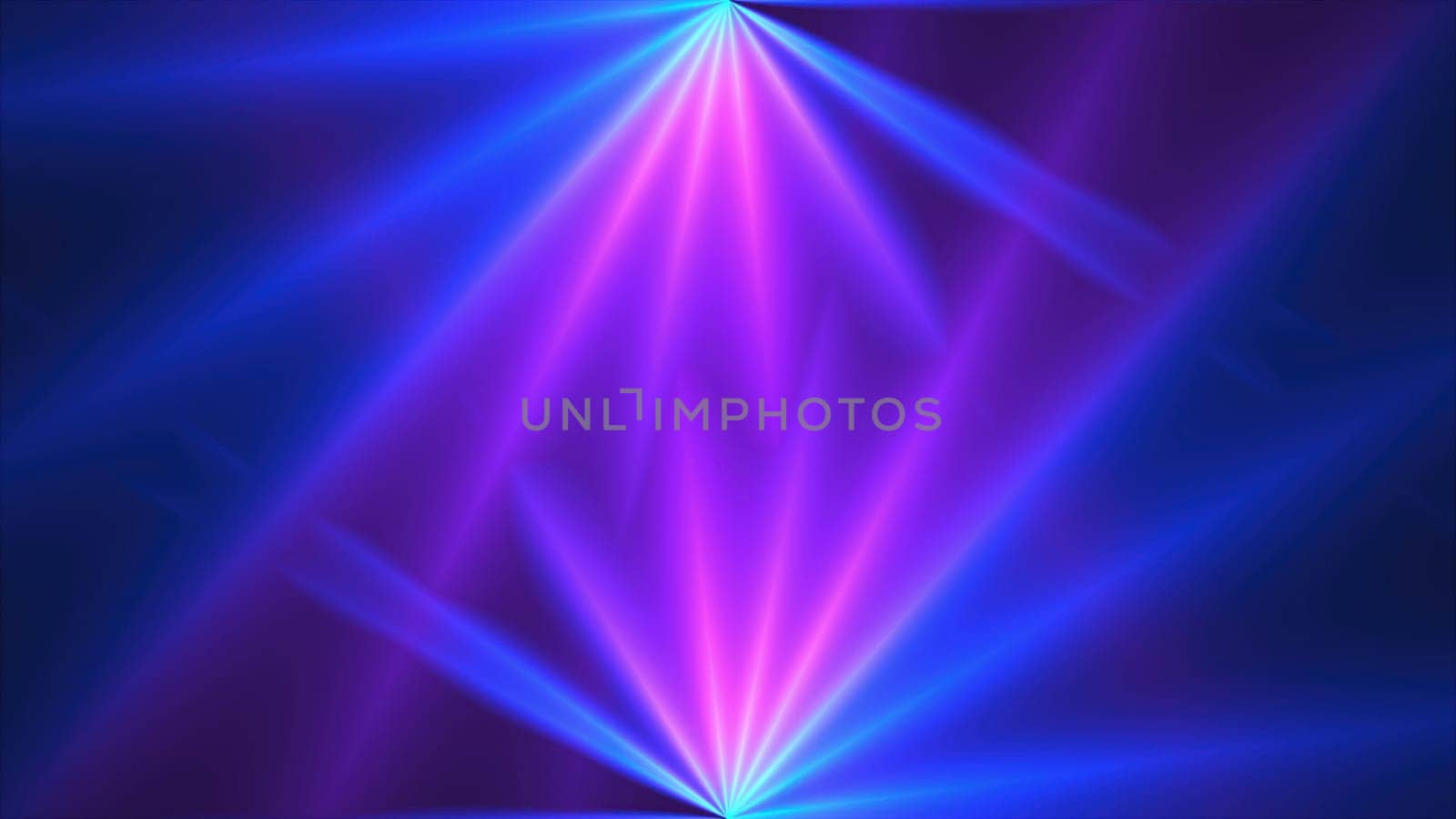 Abstract laser show. Computer generated 3d render