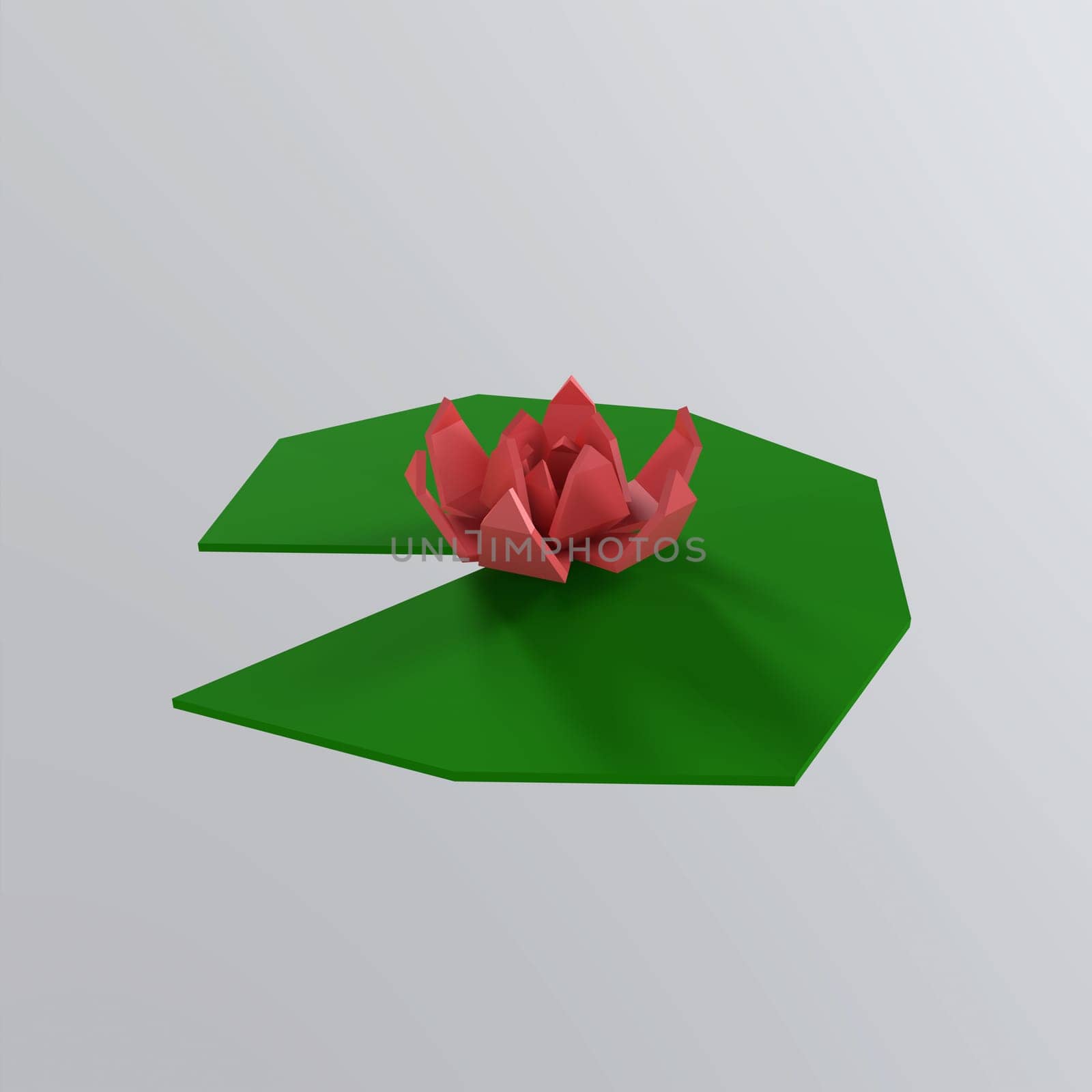 isolated on white background 3d rendering