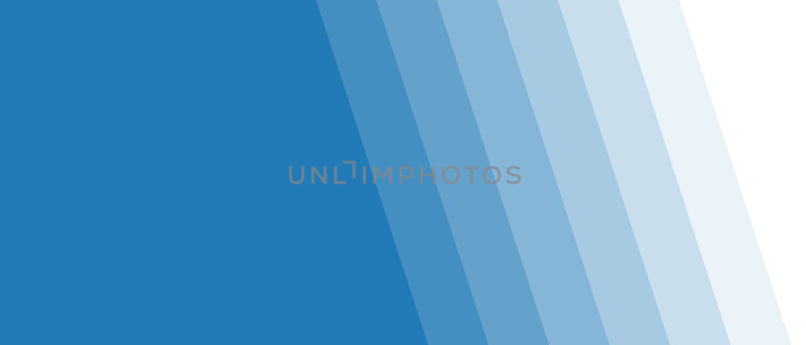 Blue background and diagonal gradient stripes