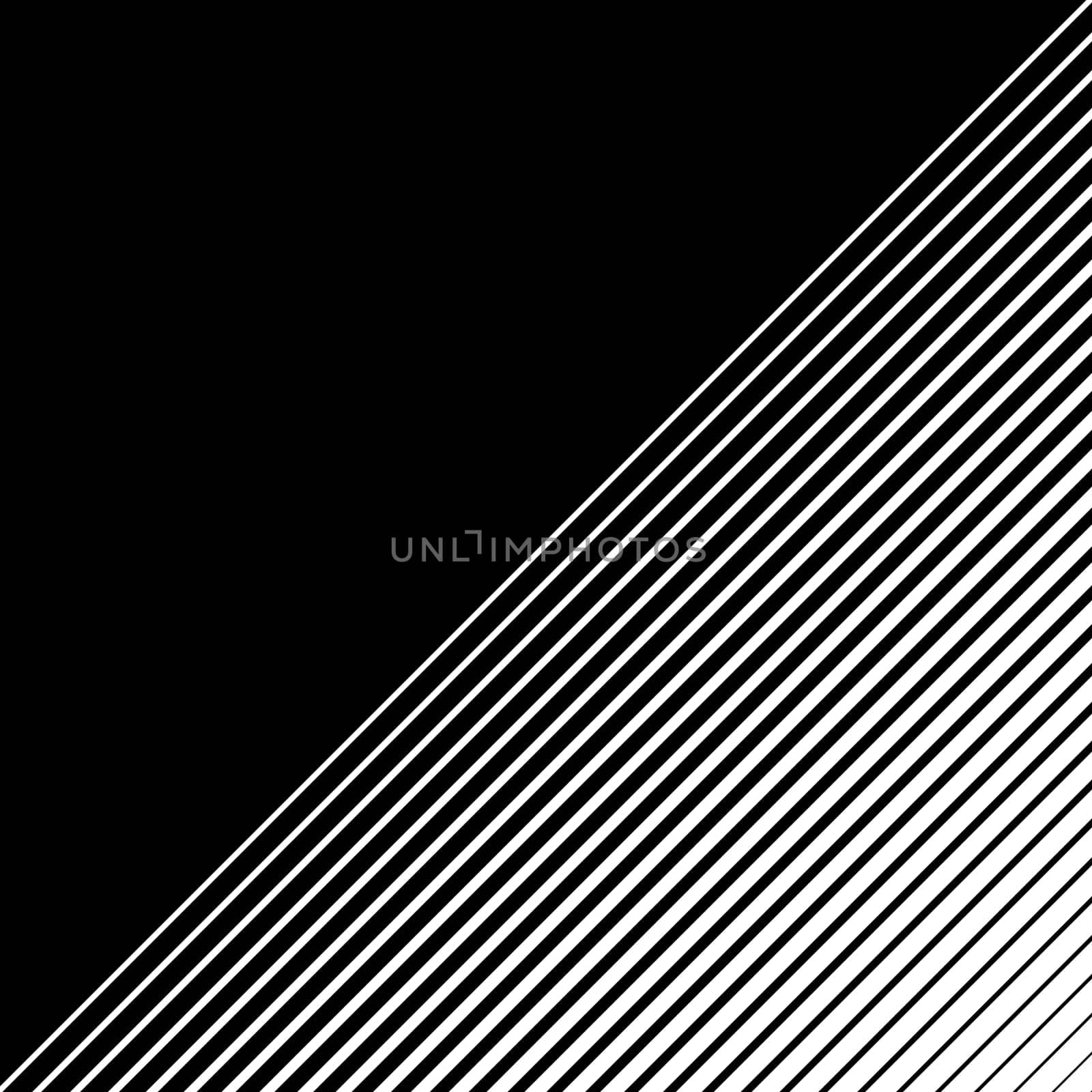 Black and white abstract background with gradient diagonal stripes