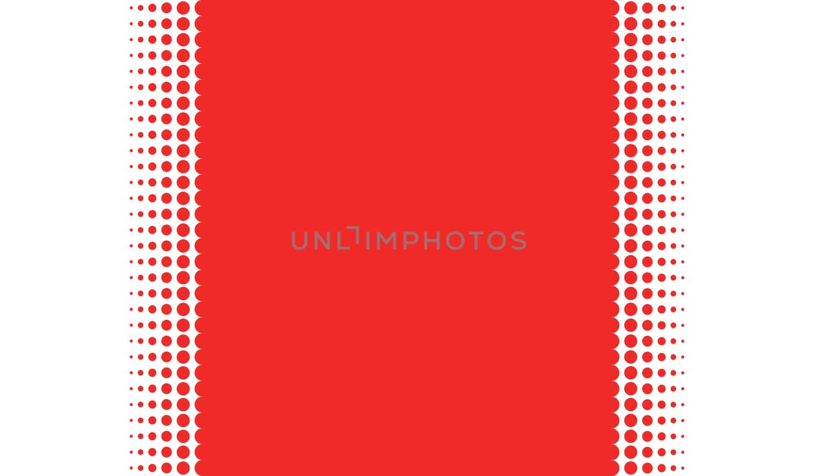 Red background and gradient color transition with dots