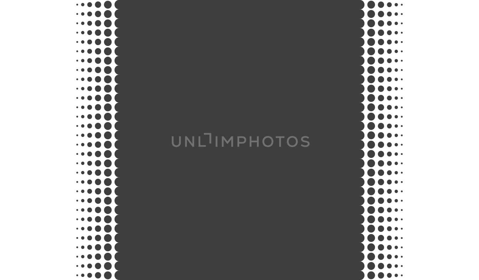 Black background and gradient color transition with dots