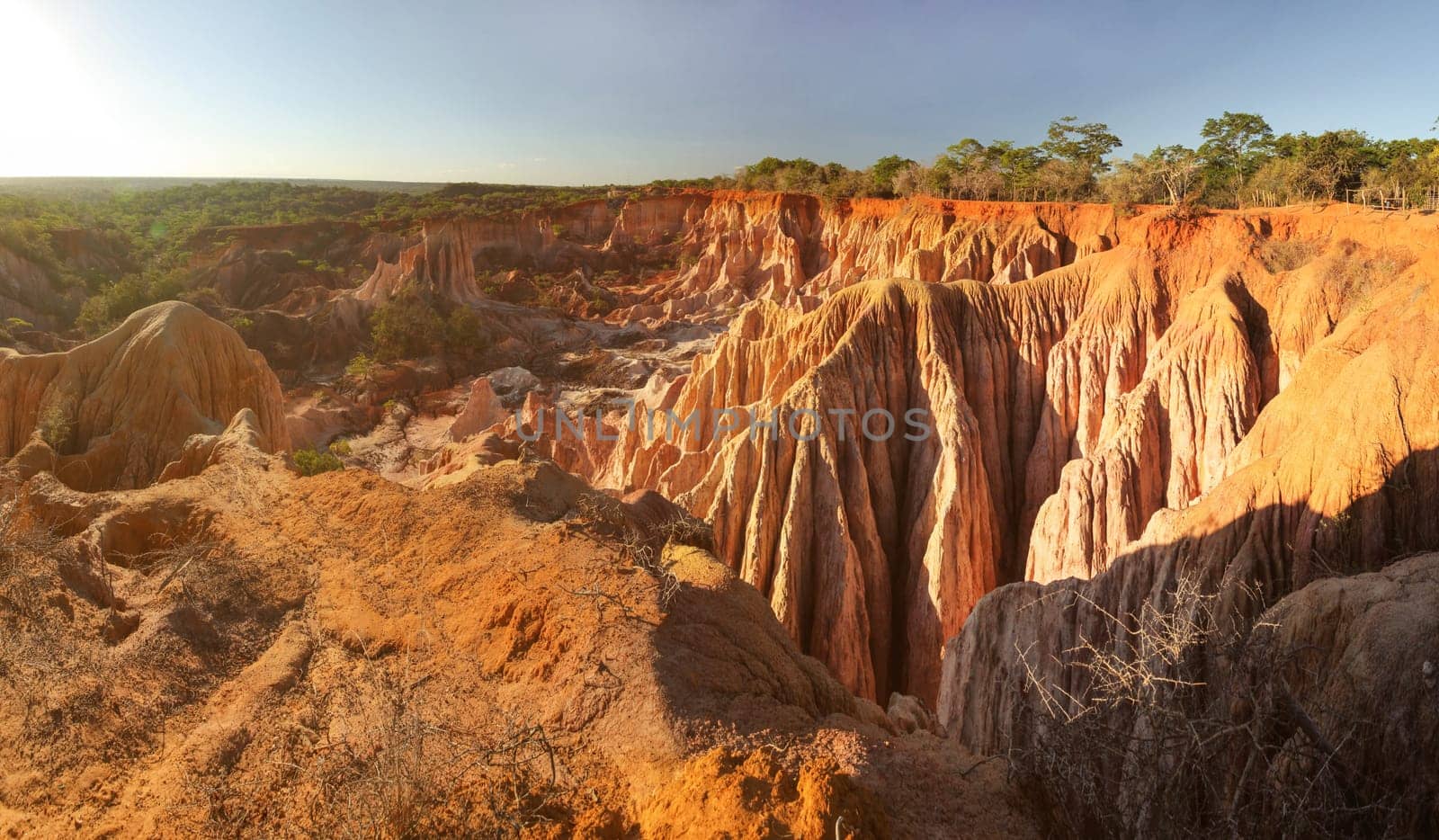 Marafa (Hell's Kitchen) depression near Malindi, Kenya