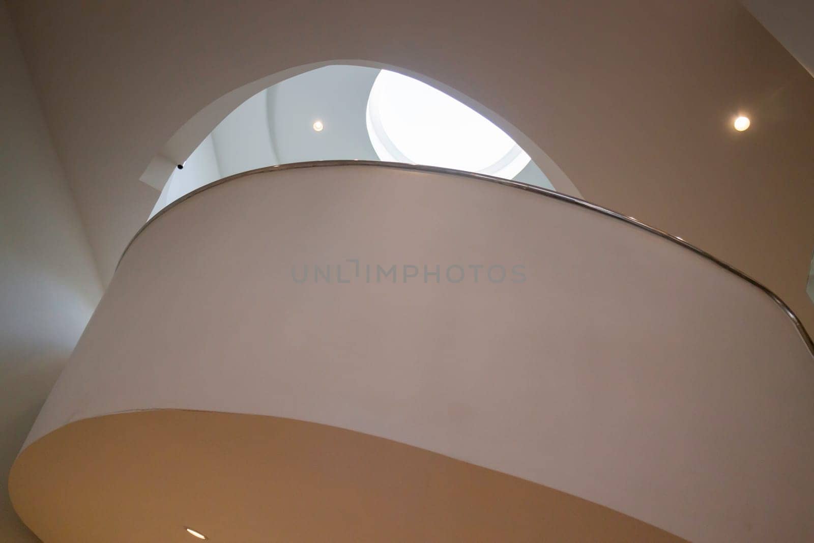 Interior of stylish white and green room, stock photo