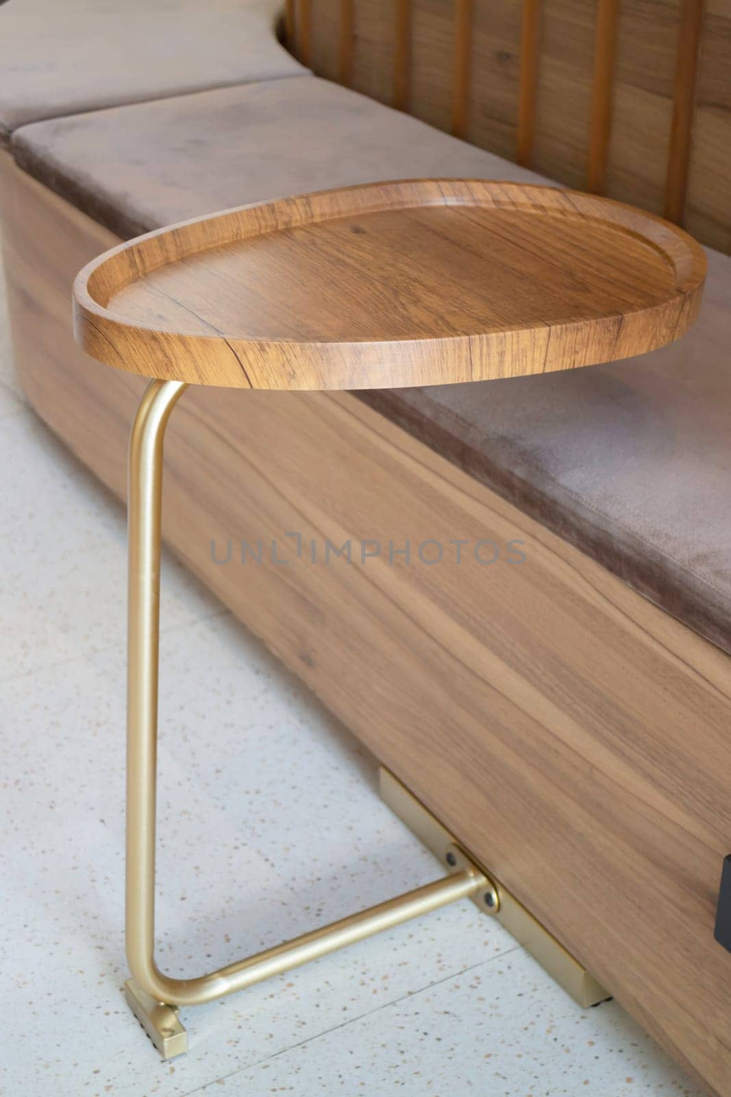 Interior of stylish white and green room, stock photo